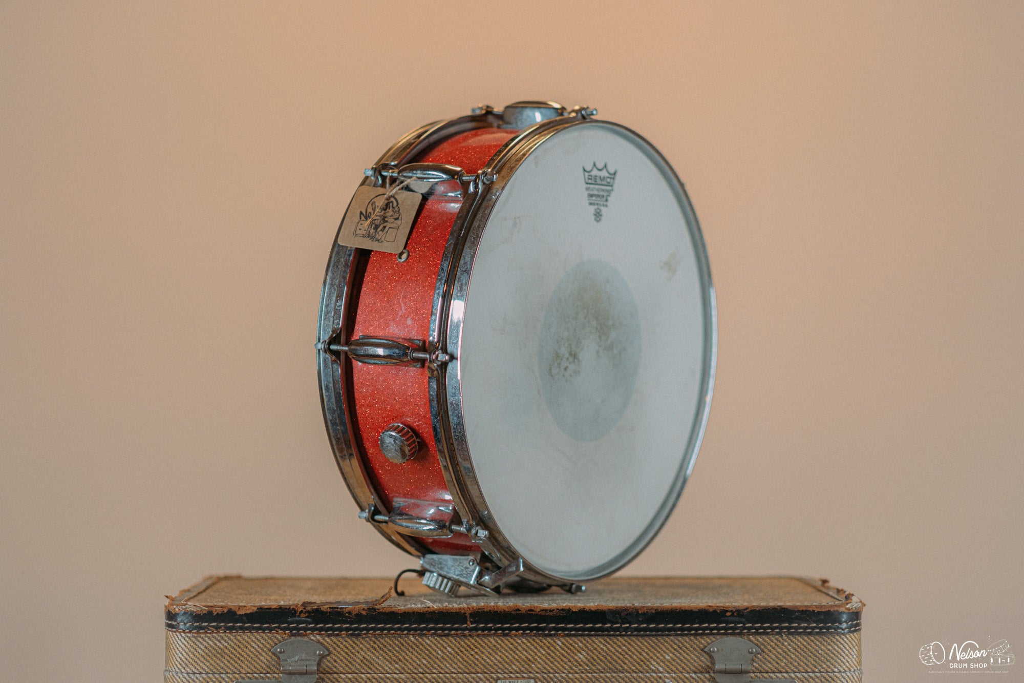 1960's MIJ in Red Sparkle - 5x14"