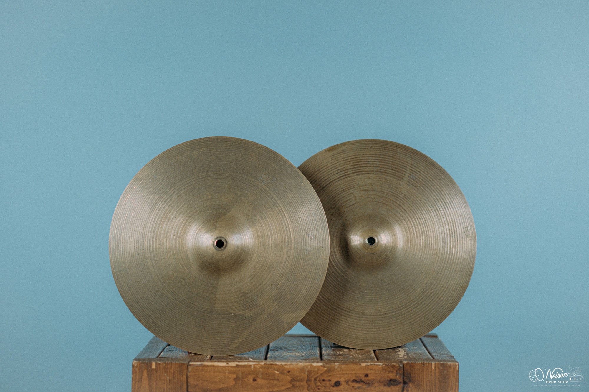 1960s Zildjian A Hi-hats - 14"