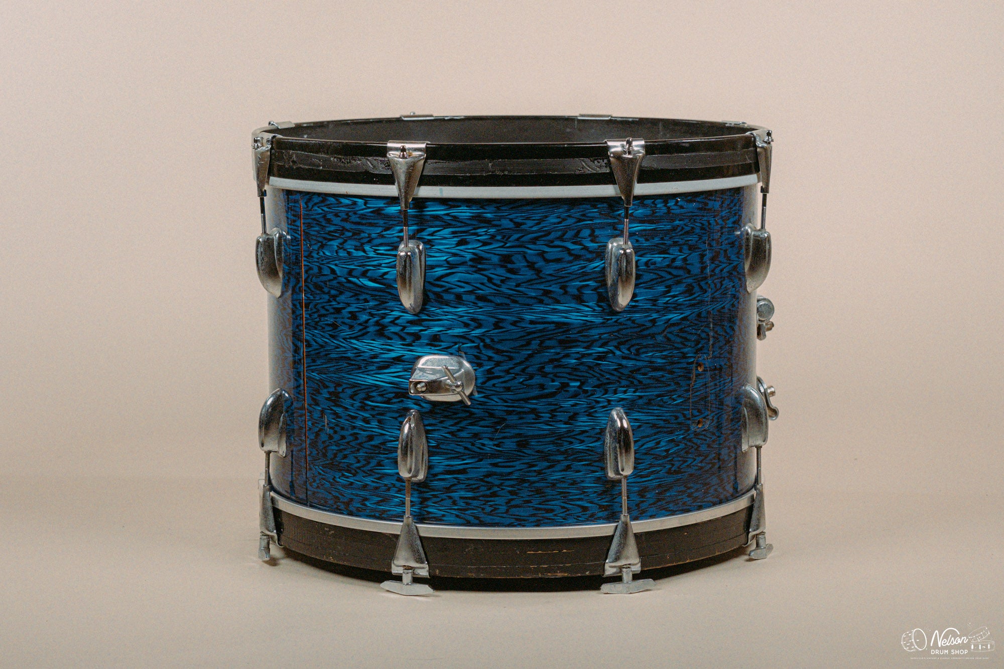 1960/70s Slingerland 'Joe Cusatis Outfit' in Blue Agate Pearl - 14x20, 16x16, 8x12