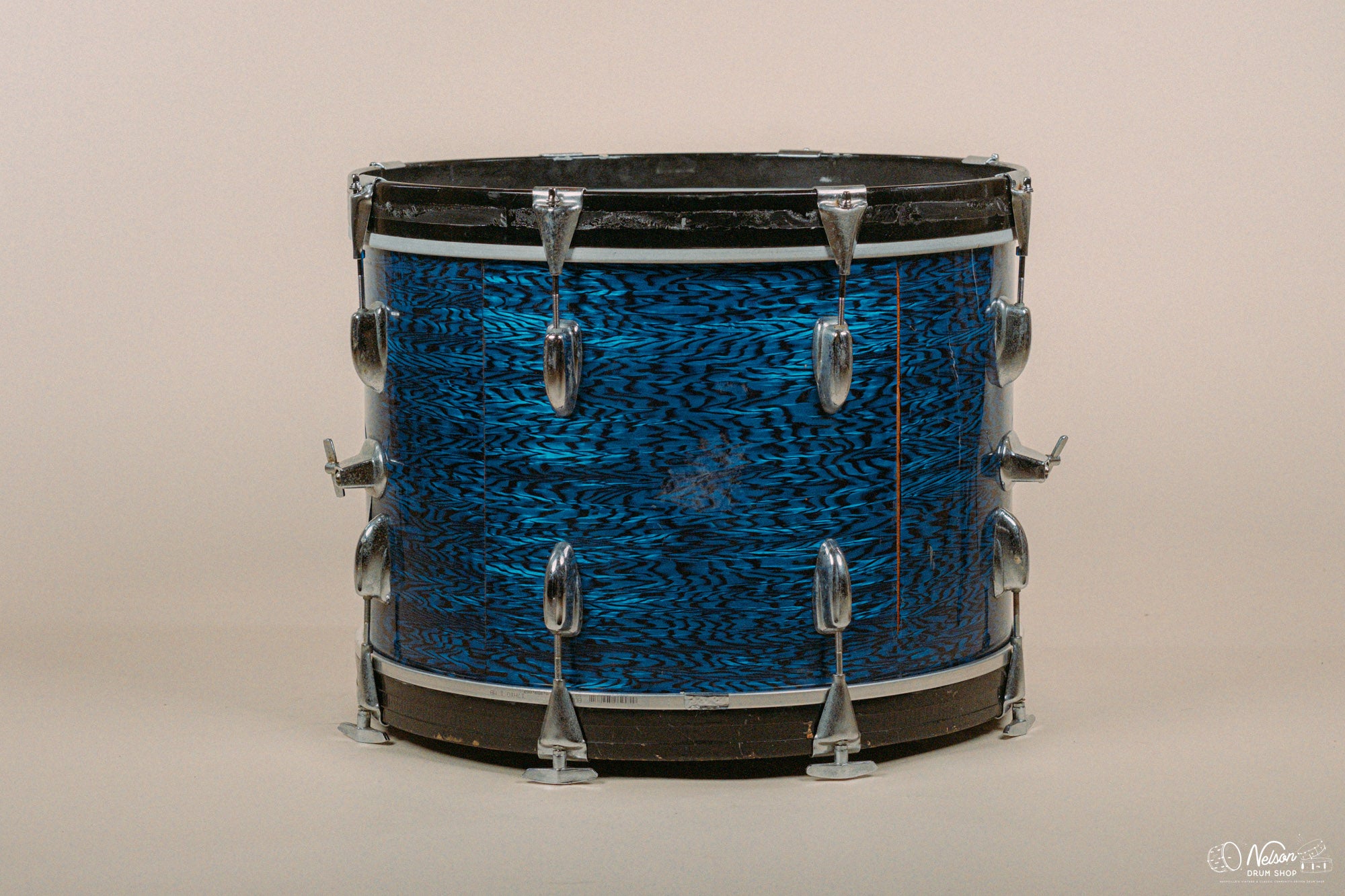 1960/70s Slingerland 'Joe Cusatis Outfit' in Blue Agate Pearl - 14x20, 16x16, 8x12