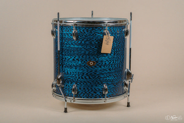 1960/70s Slingerland 'Joe Cusatis Outfit' in Blue Agate Pearl - 14x20, 16x16, 8x12