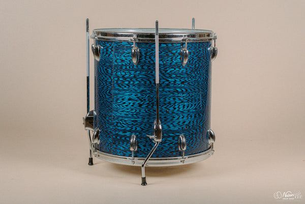 1960/70s Slingerland 'Joe Cusatis Outfit' in Blue Agate Pearl - 14x20, 16x16, 8x12