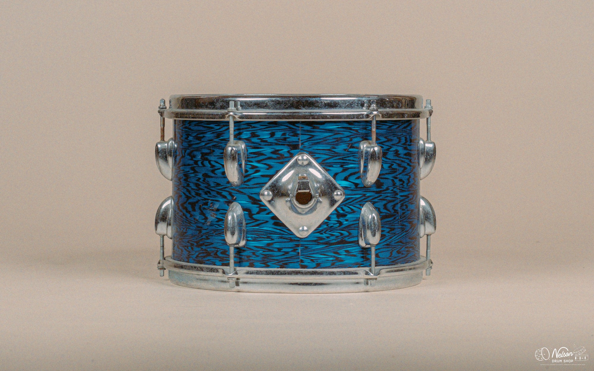 1960/70s Slingerland 'Joe Cusatis Outfit' in Blue Agate Pearl - 14x20, 16x16, 8x12