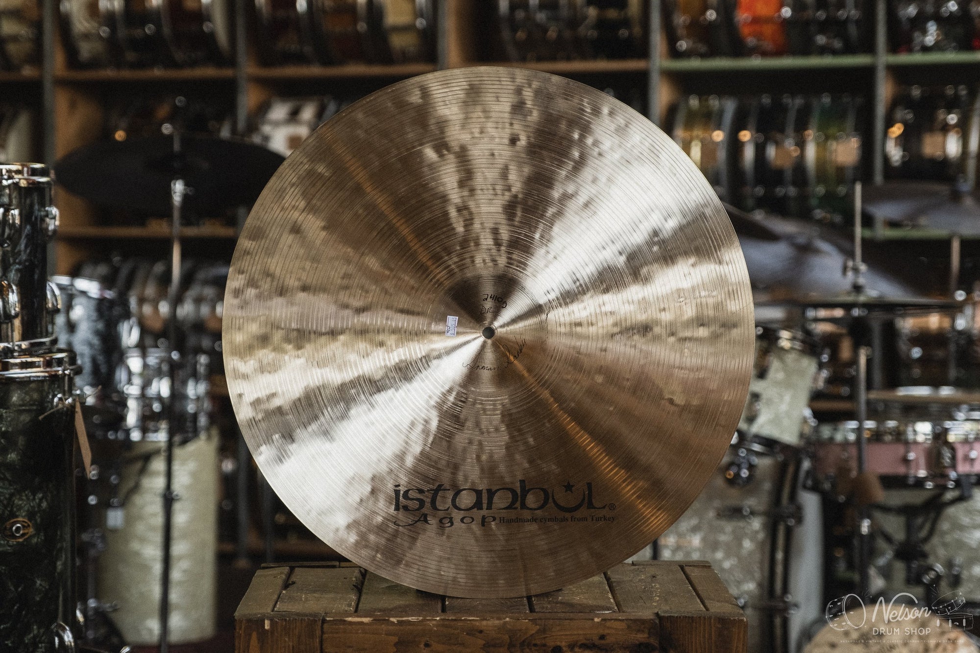 Istanbul Agop Traditional Dark Ride - 22"