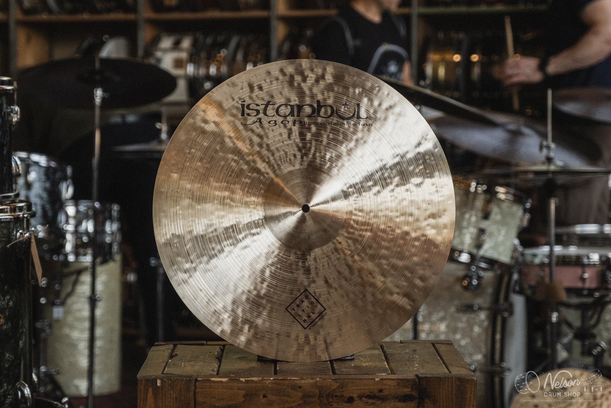 Istanbul Agop Traditional Medium Crash - 19"