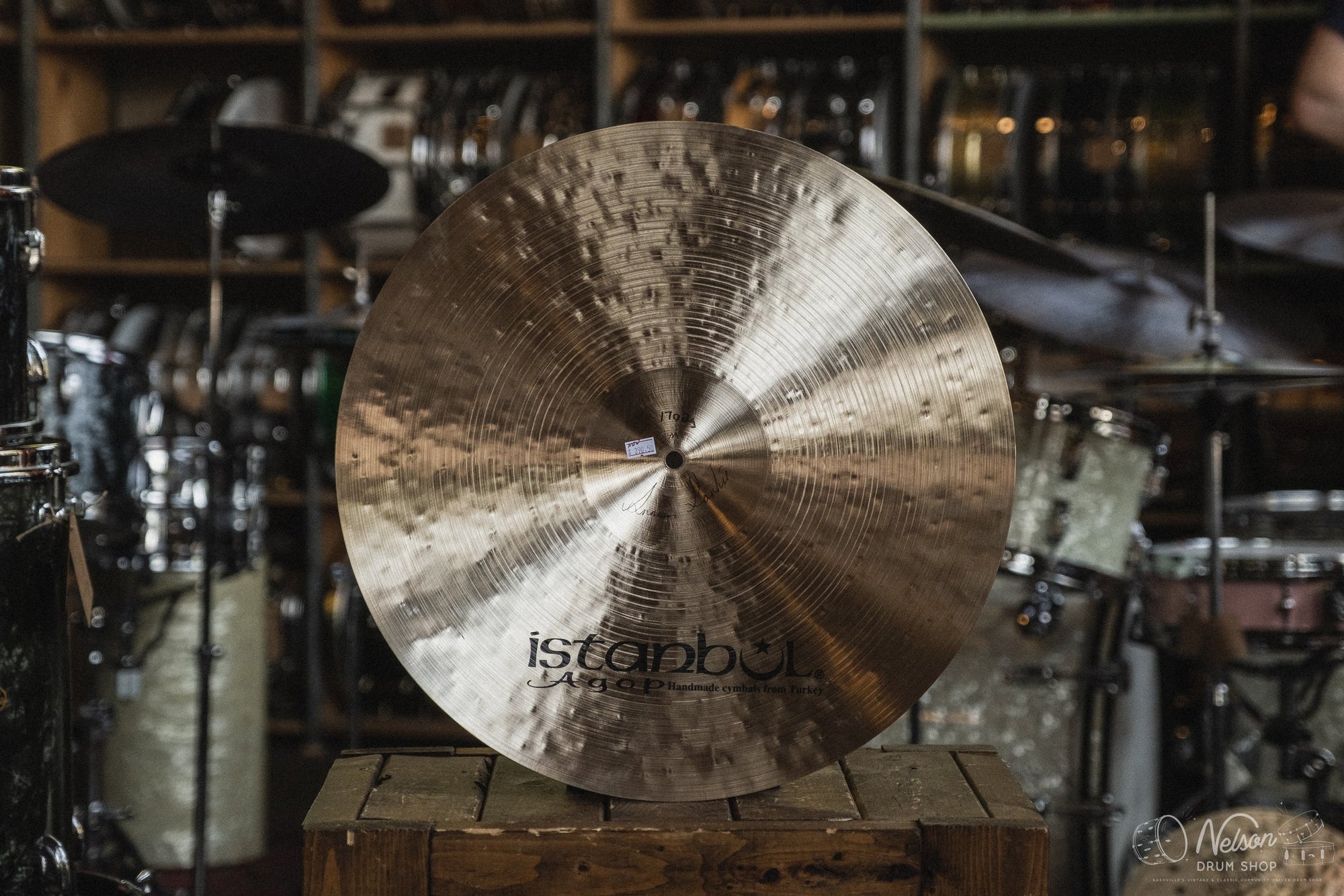 Istanbul Agop Traditional Medium Crash - 19"