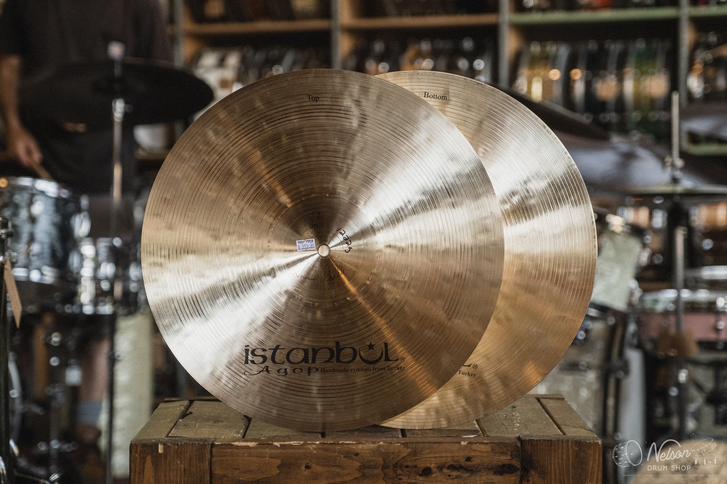 Istanbul Agop Traditional Medium Hi-Hat - 16"