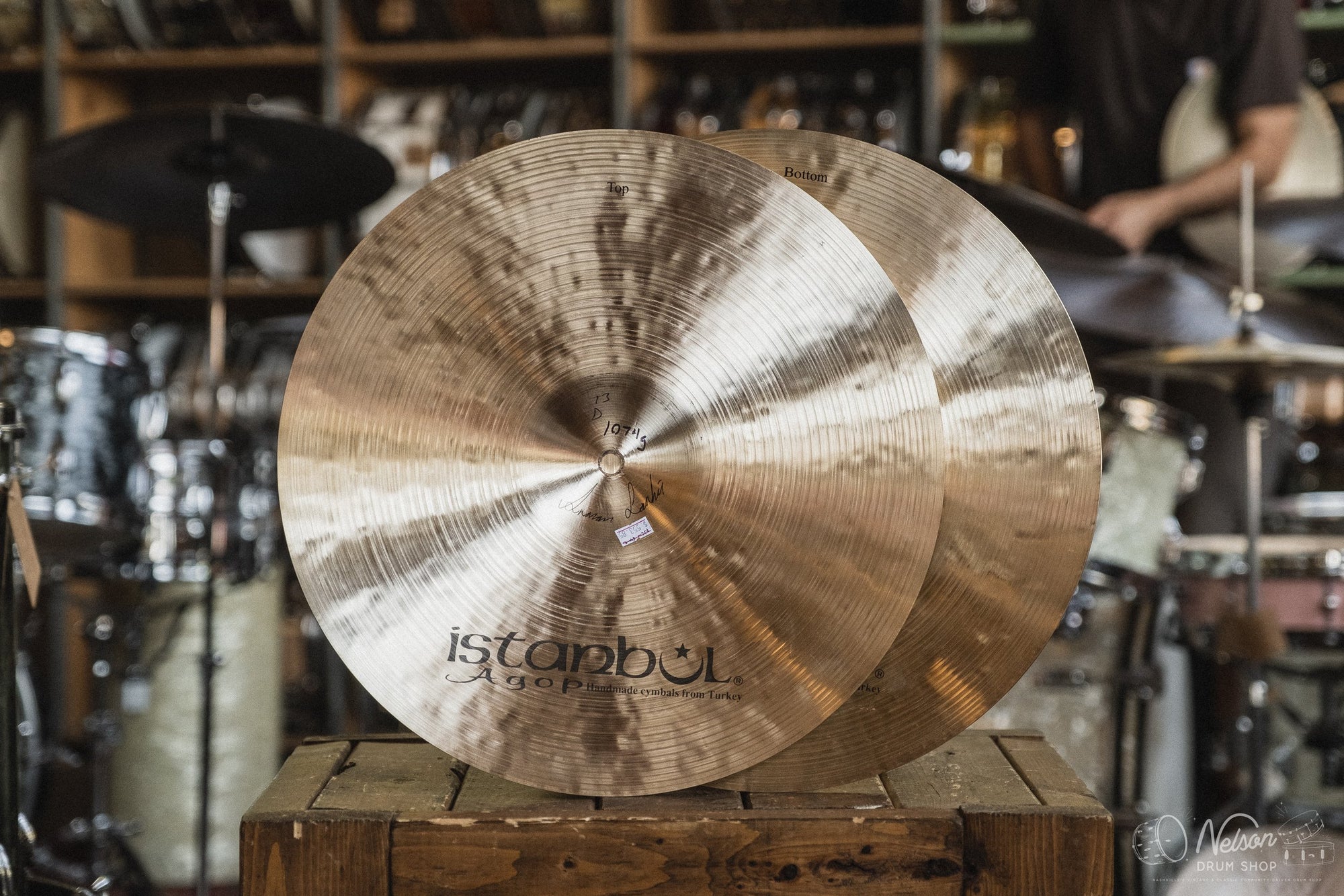 Istanbul Agop Traditional Dark Hi-Hats - 16"