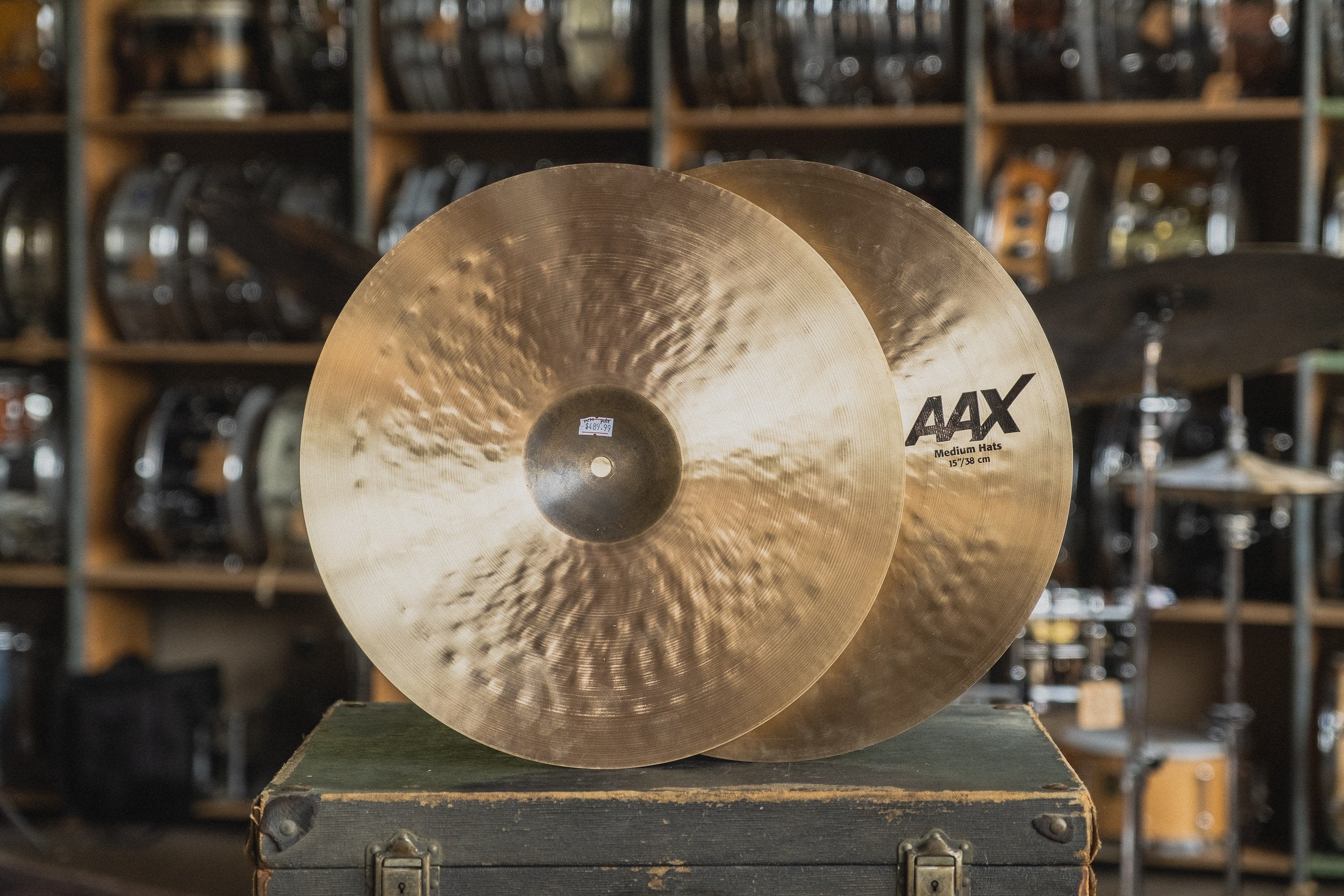 Sabian AAX Medium Hi-Hats - 15"