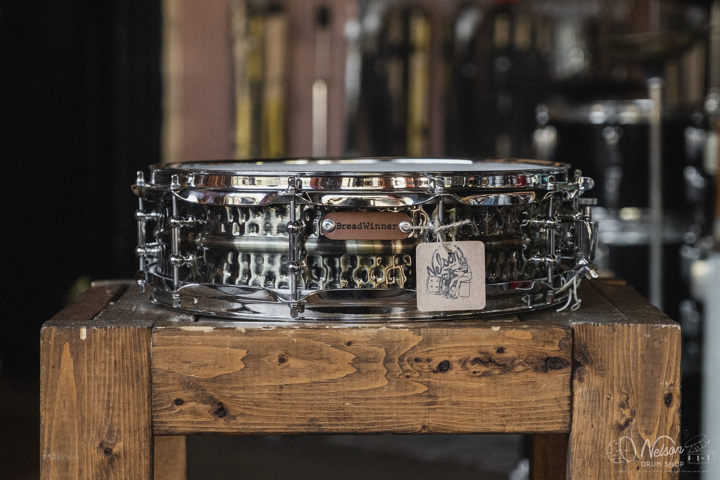 BreadWinner Hammered Brass 'HamBra' 10 Lug - 4x14