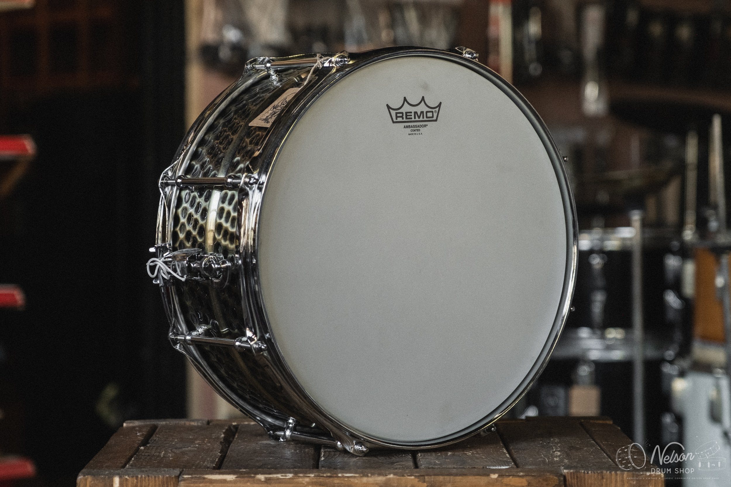 BreadWinner Hammered Brass 'HamBra' 8 Lug - 6.5x14