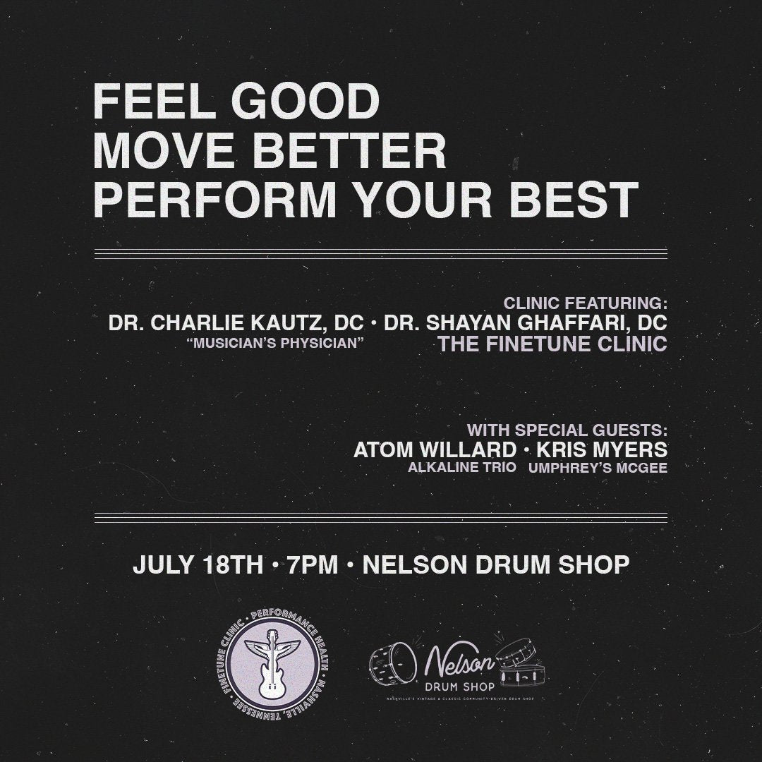 The Feel Good, Move Better, Perform Your Best Clinic - July 18 at 7:00pm