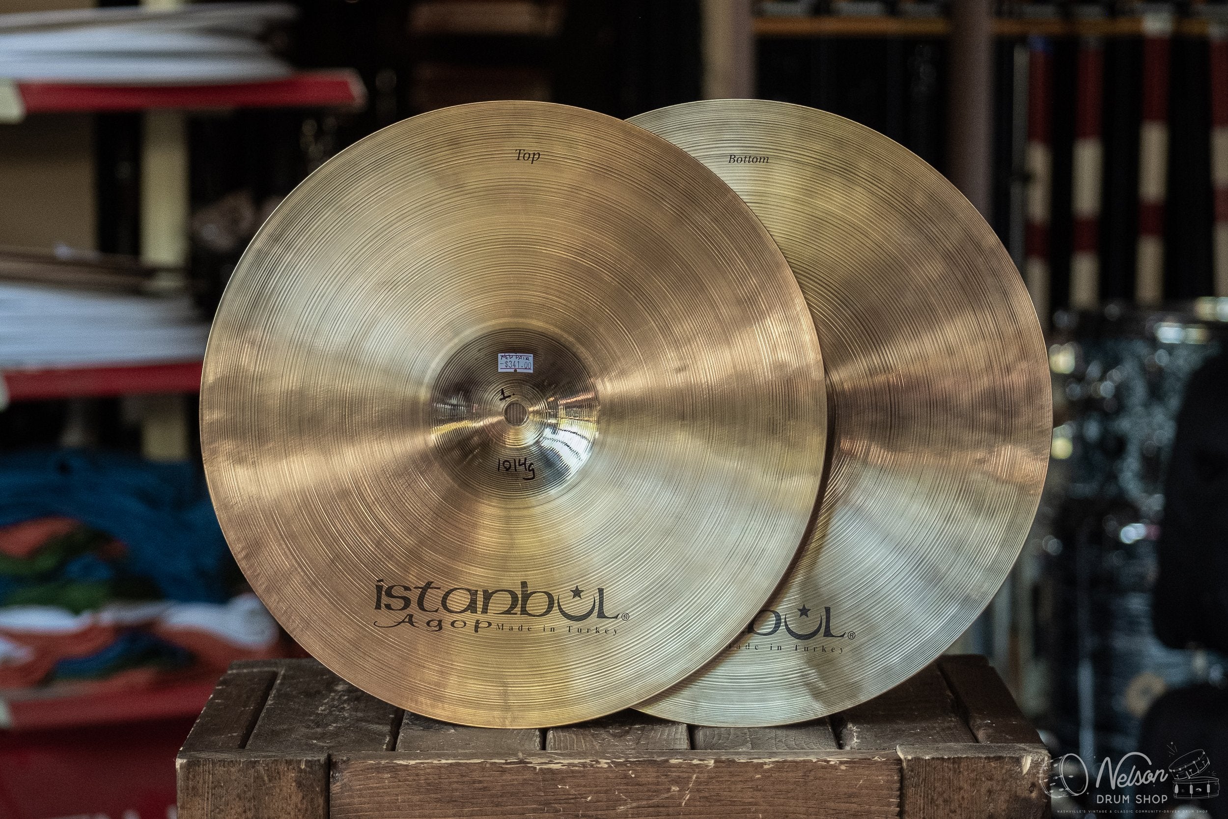 Istanbul Agop Xist Brilliant Hi Hats - 15"