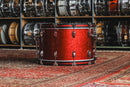 Used Ludwig Classic Maple 'Pro Beat' in Red Sparkle - 14x24, 9x13, 16x16