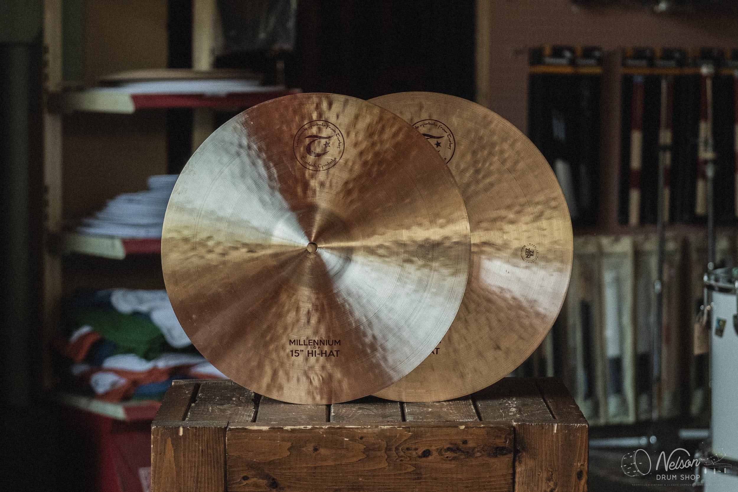 Turkish Millennium Hi Hats - 15"