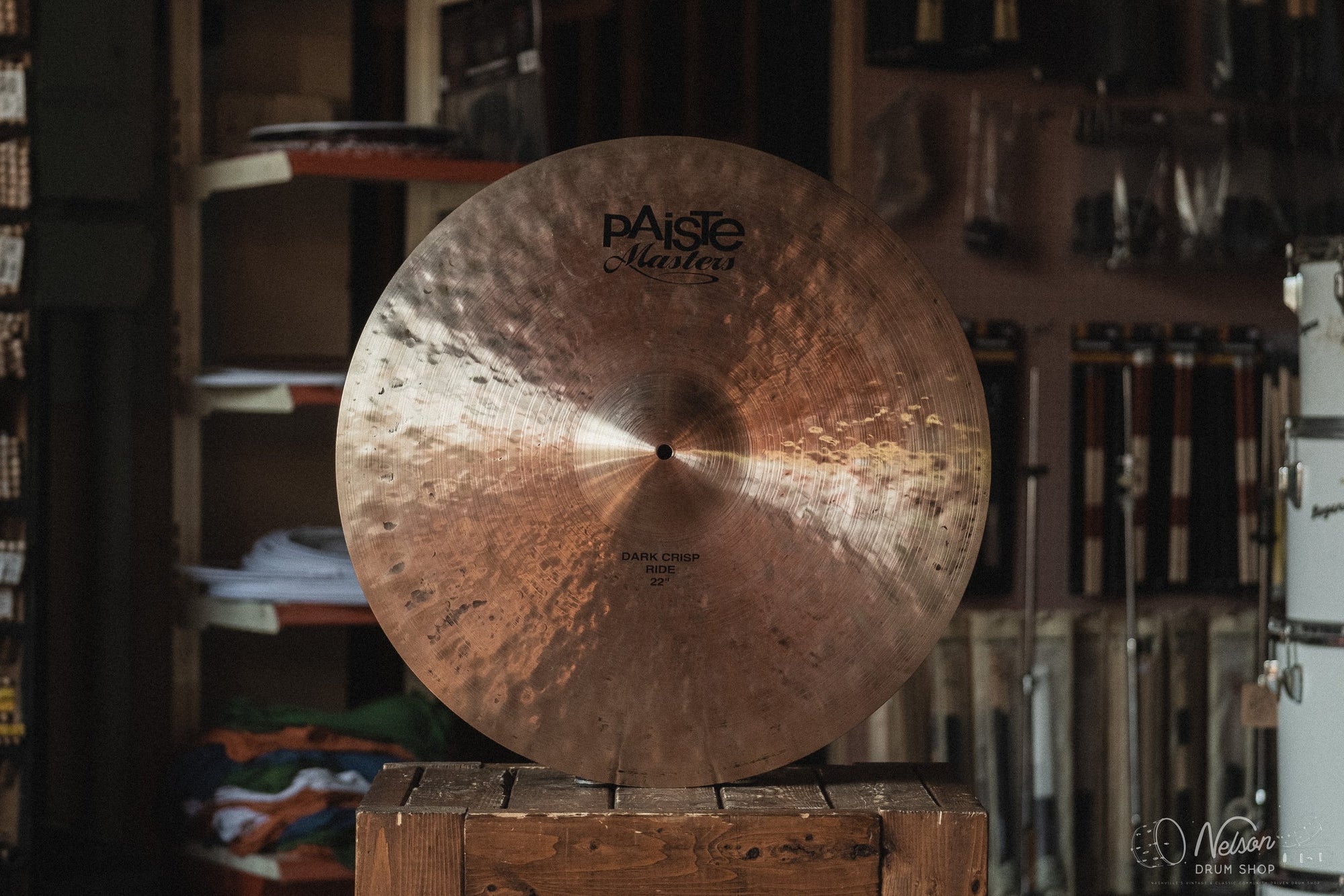 Paiste Masters Dark Crisp Ride - 22"