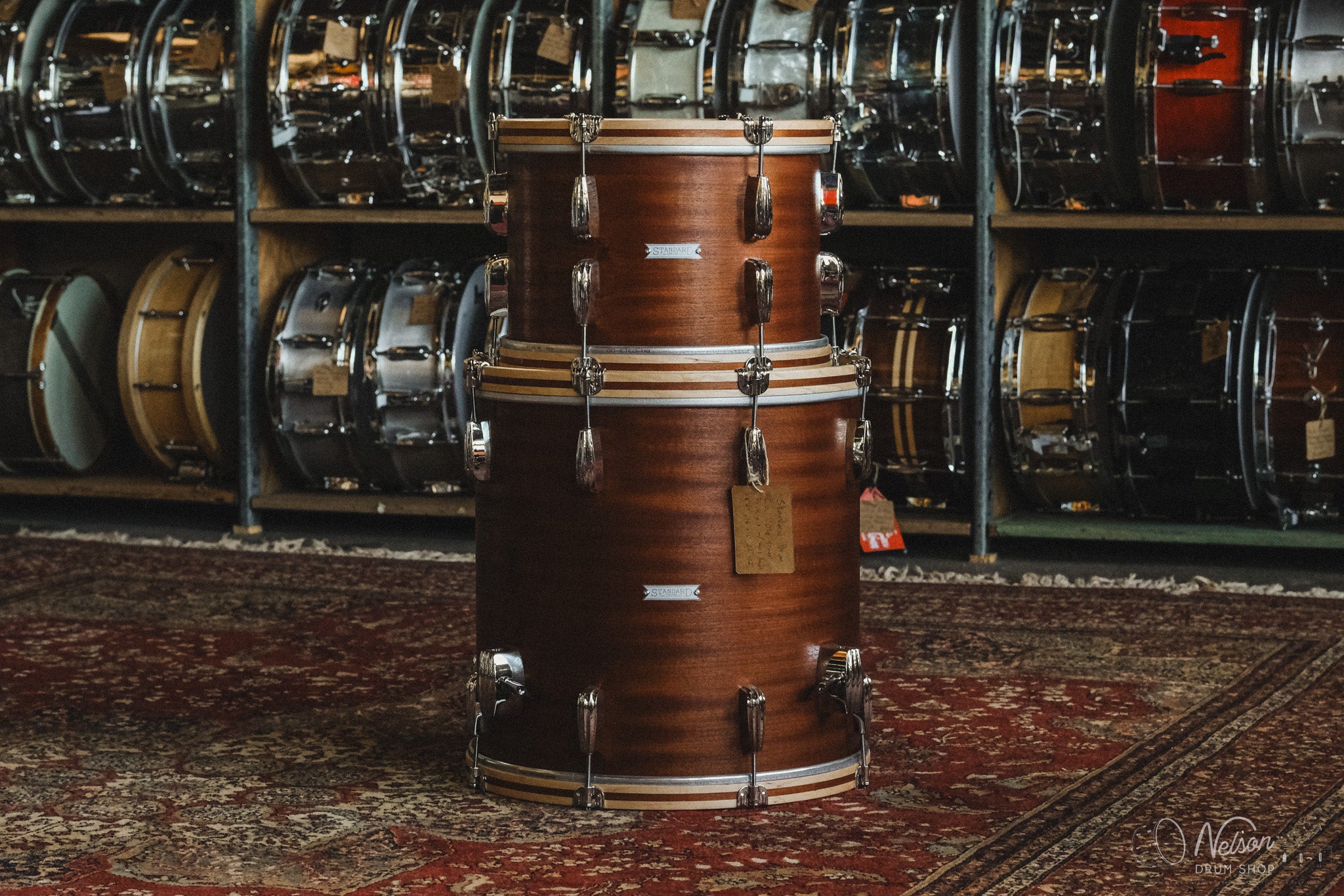 Standard Drum Co. Old Timer Mahogany - 12x22, 9x13, 16x16