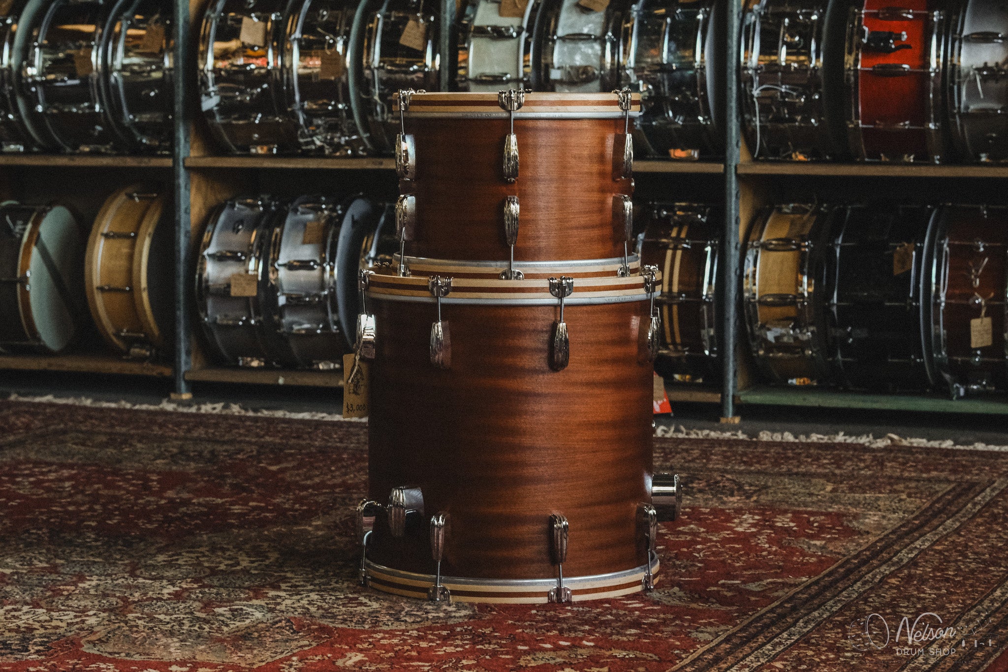 Standard Drum Co. Old Timer Mahogany - 12x22, 9x13, 16x16