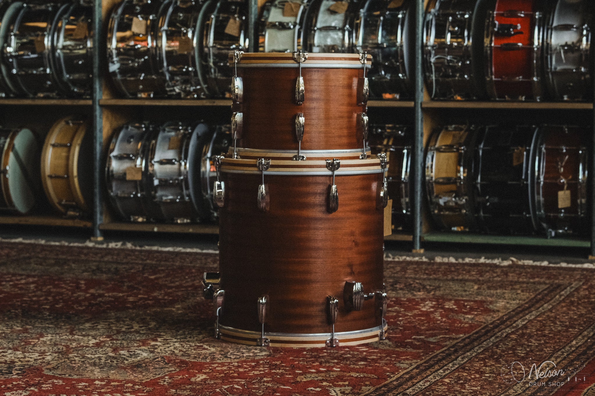 Standard Drum Co. Old Timer Mahogany - 12x22, 9x13, 16x16