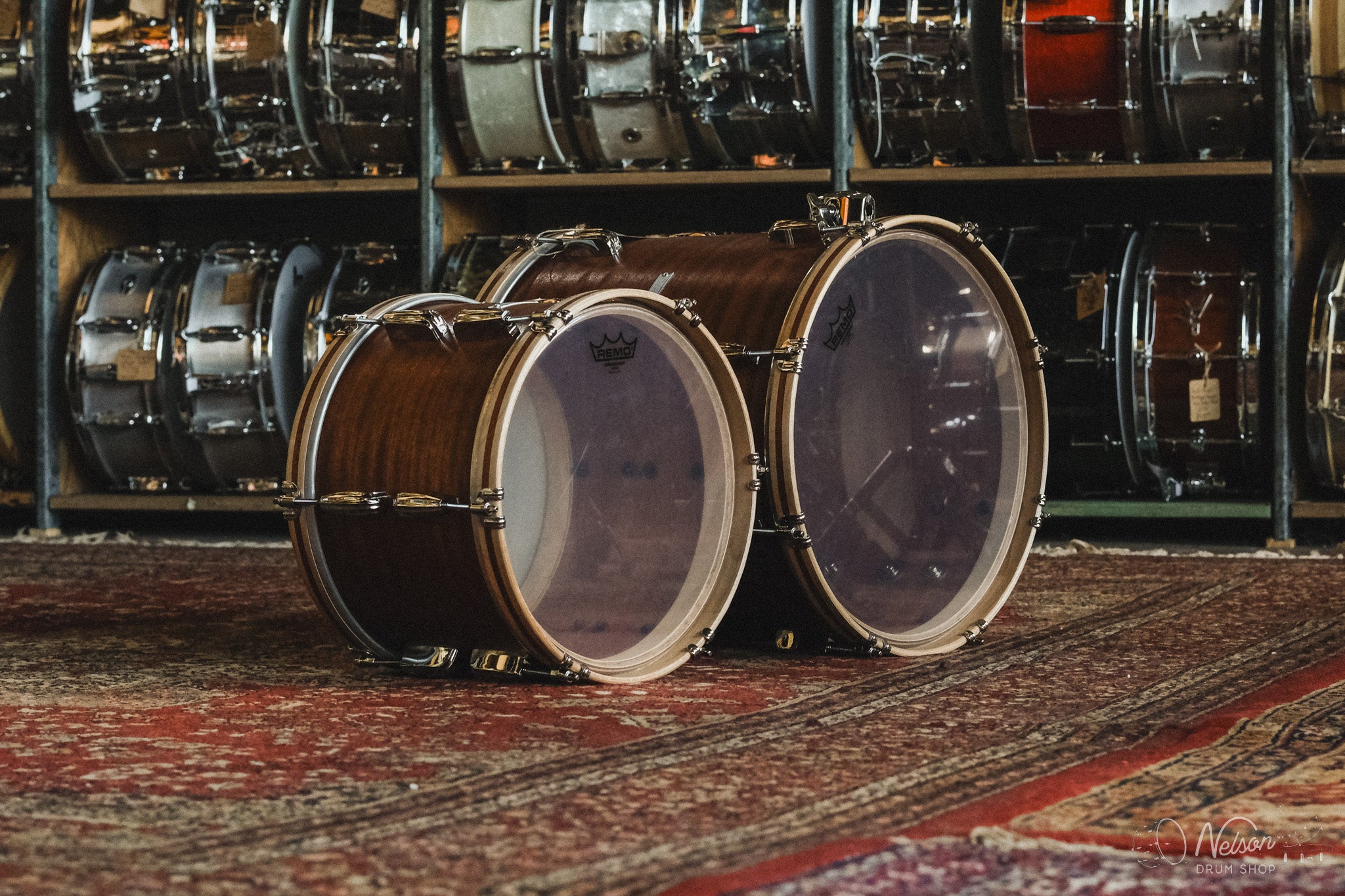 Standard Drum Co. Old Timer Mahogany - 12x22, 9x13, 16x16