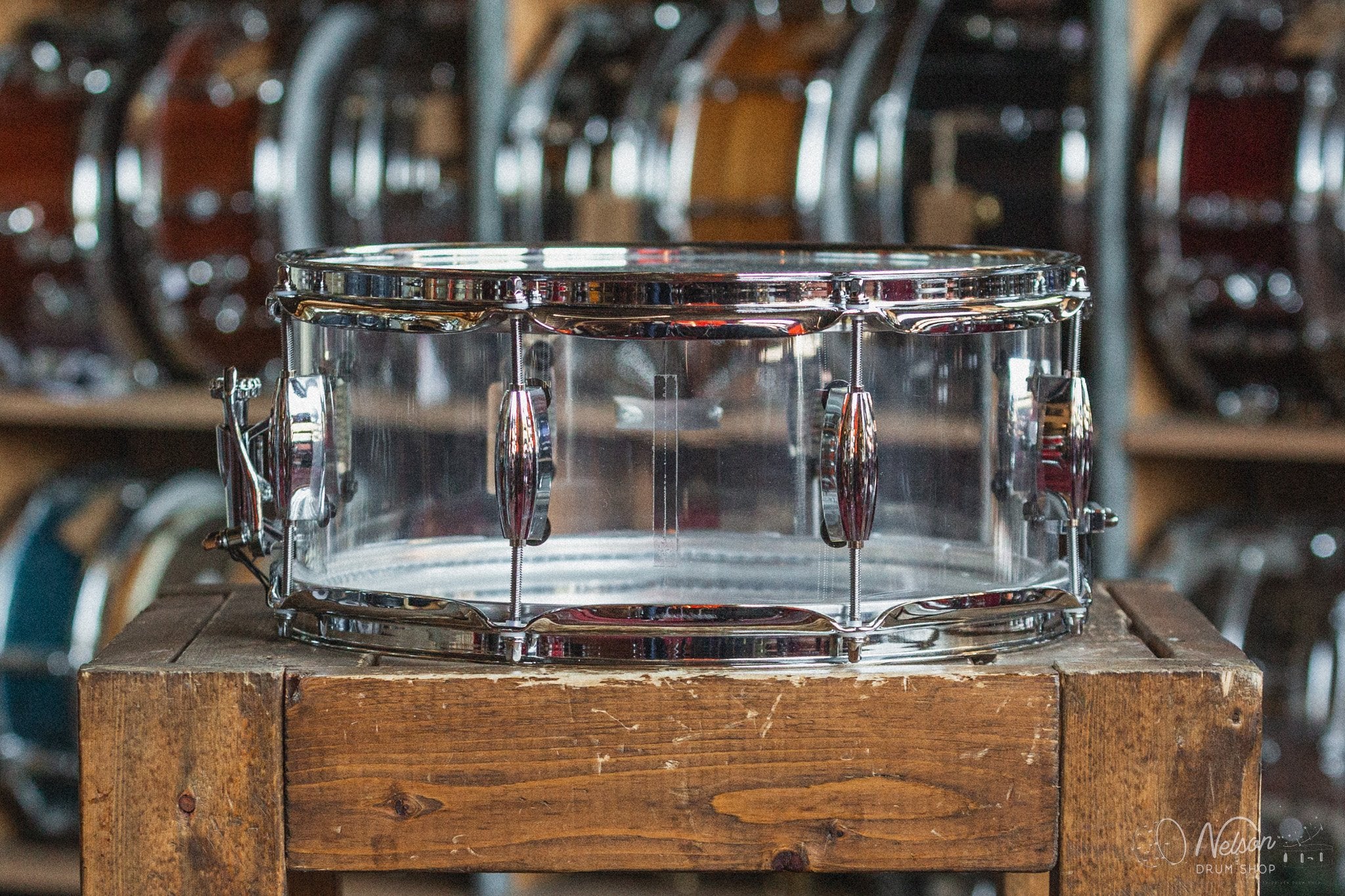 Standard Drum Co.Clear Acrylic - 6x14