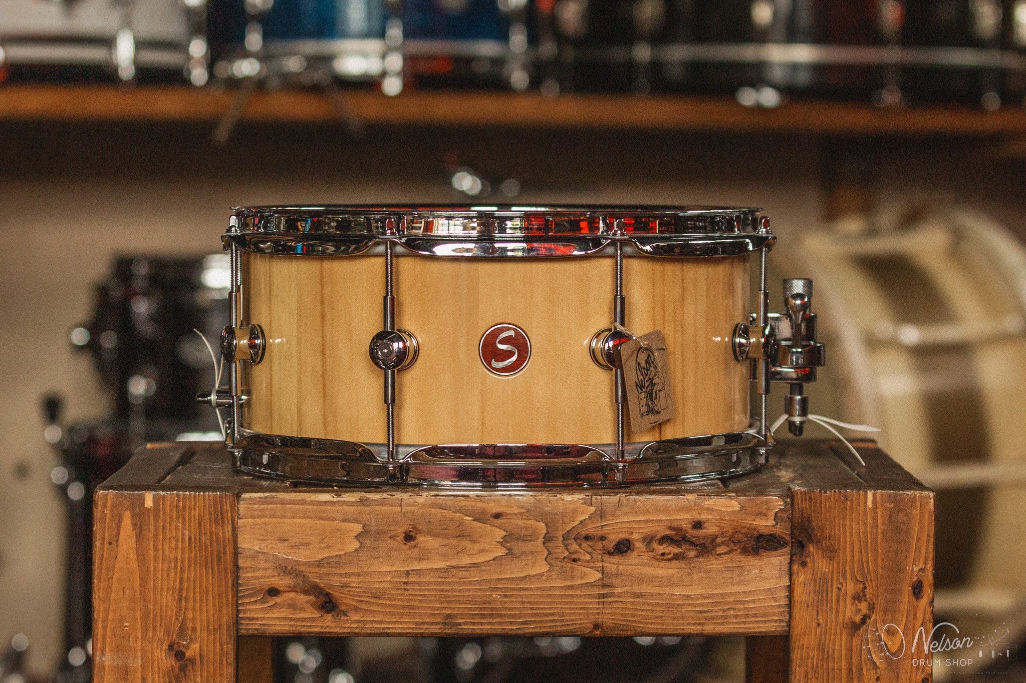 Sugar Percussion Alaskan Yellow Cedar 6x13