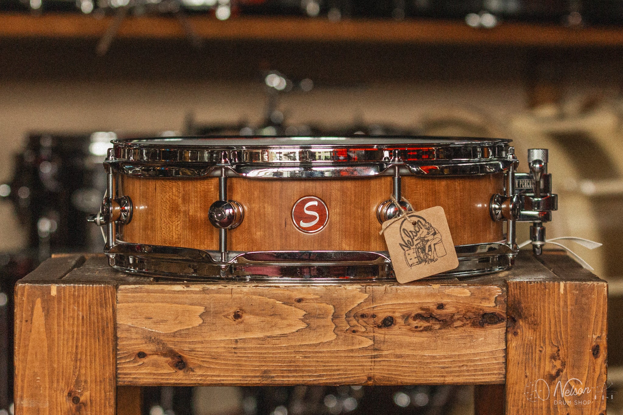 Sugar Percussion Eastern Black Cherry 4x14