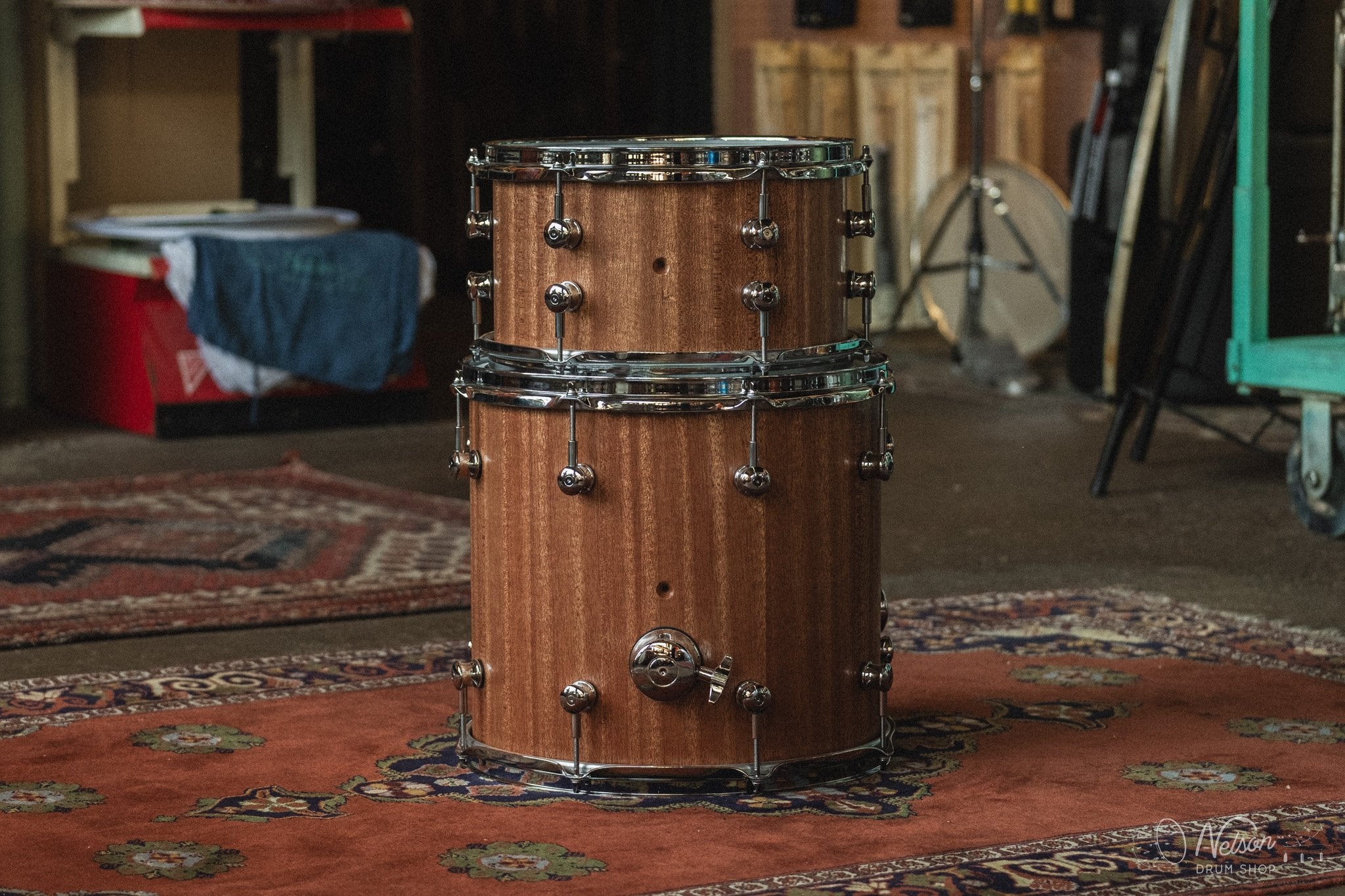 Sugar Percussion Mahogany Kit - 13x20, 13x14, 7x12