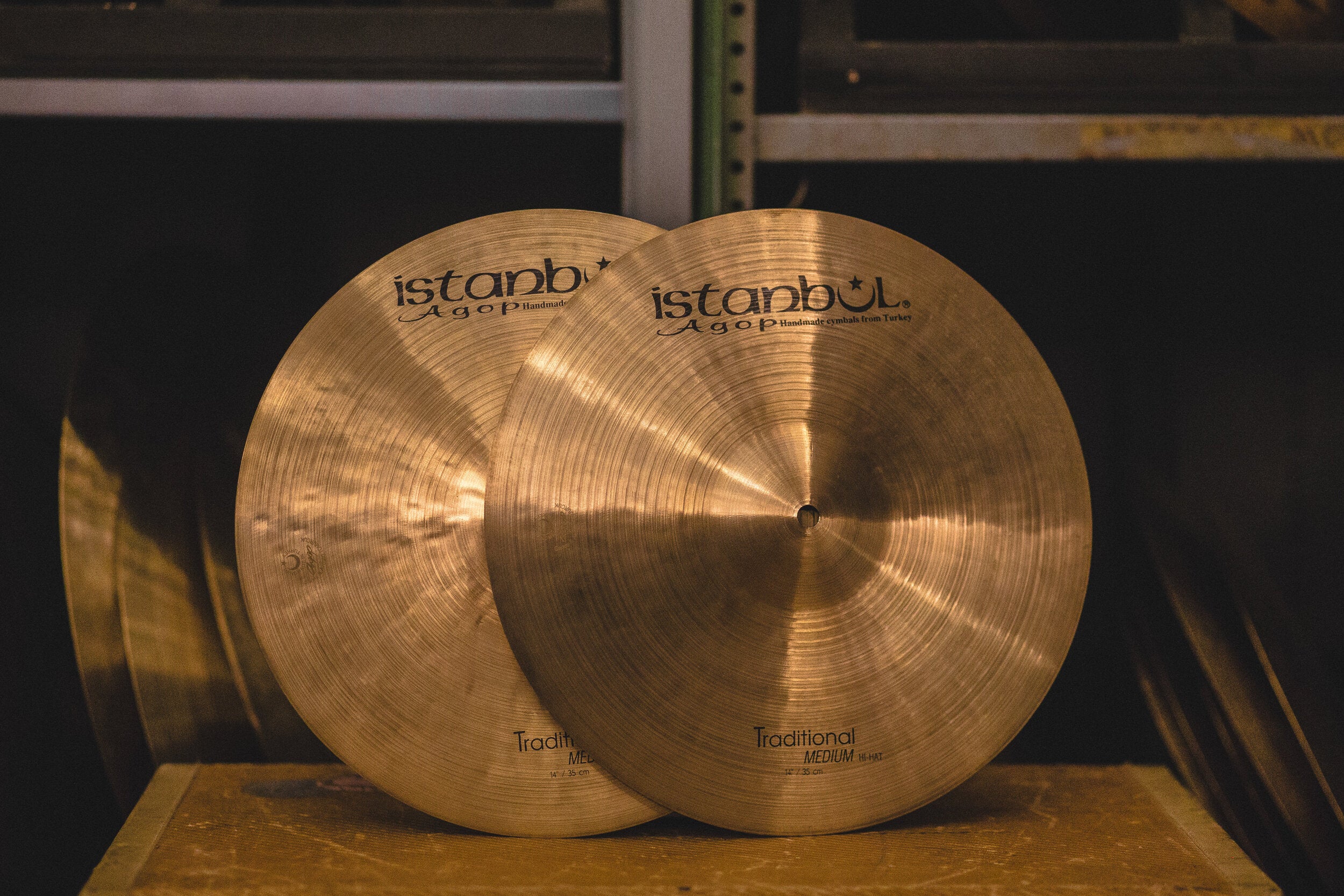 Istanbul Agop Traditional Medium Hi-Hat - 14"