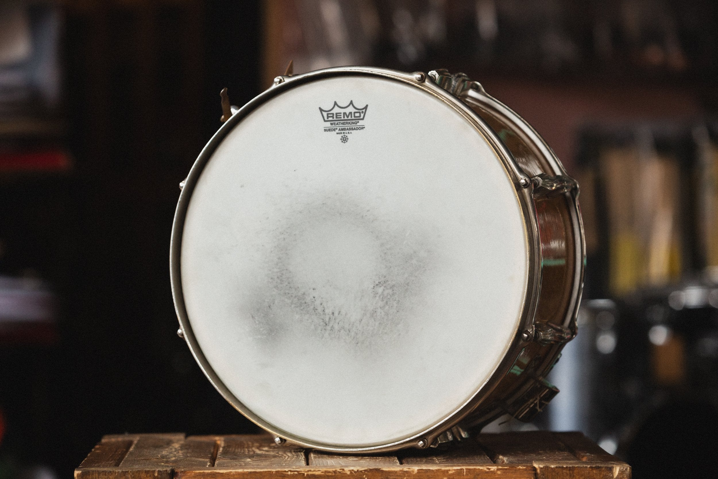 1940s Slingerland 'Concert King' 3ply in Sparkling Gold - 7.5x14