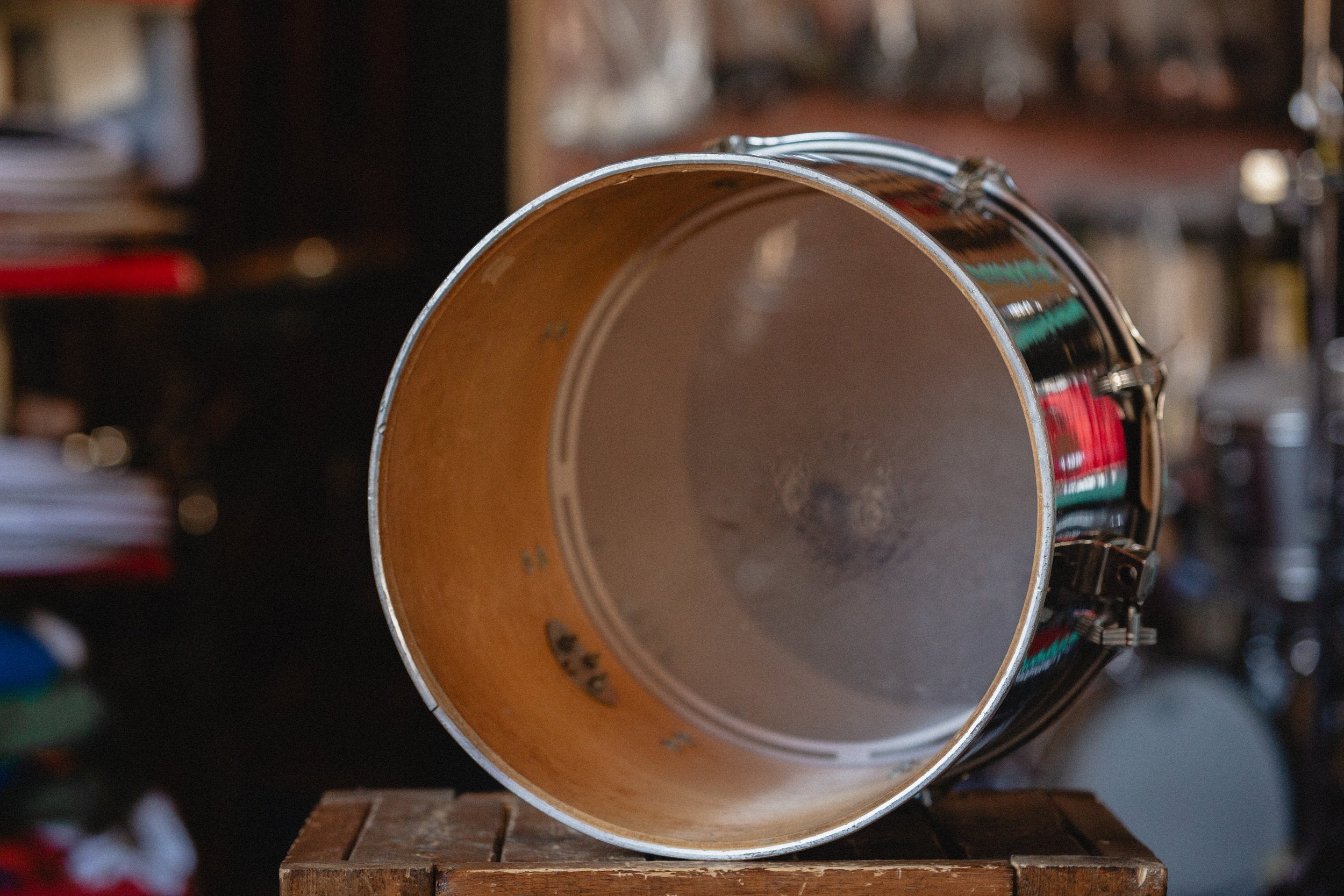 1970s Ludwig Concert Tom in Black Cortex - 14x16