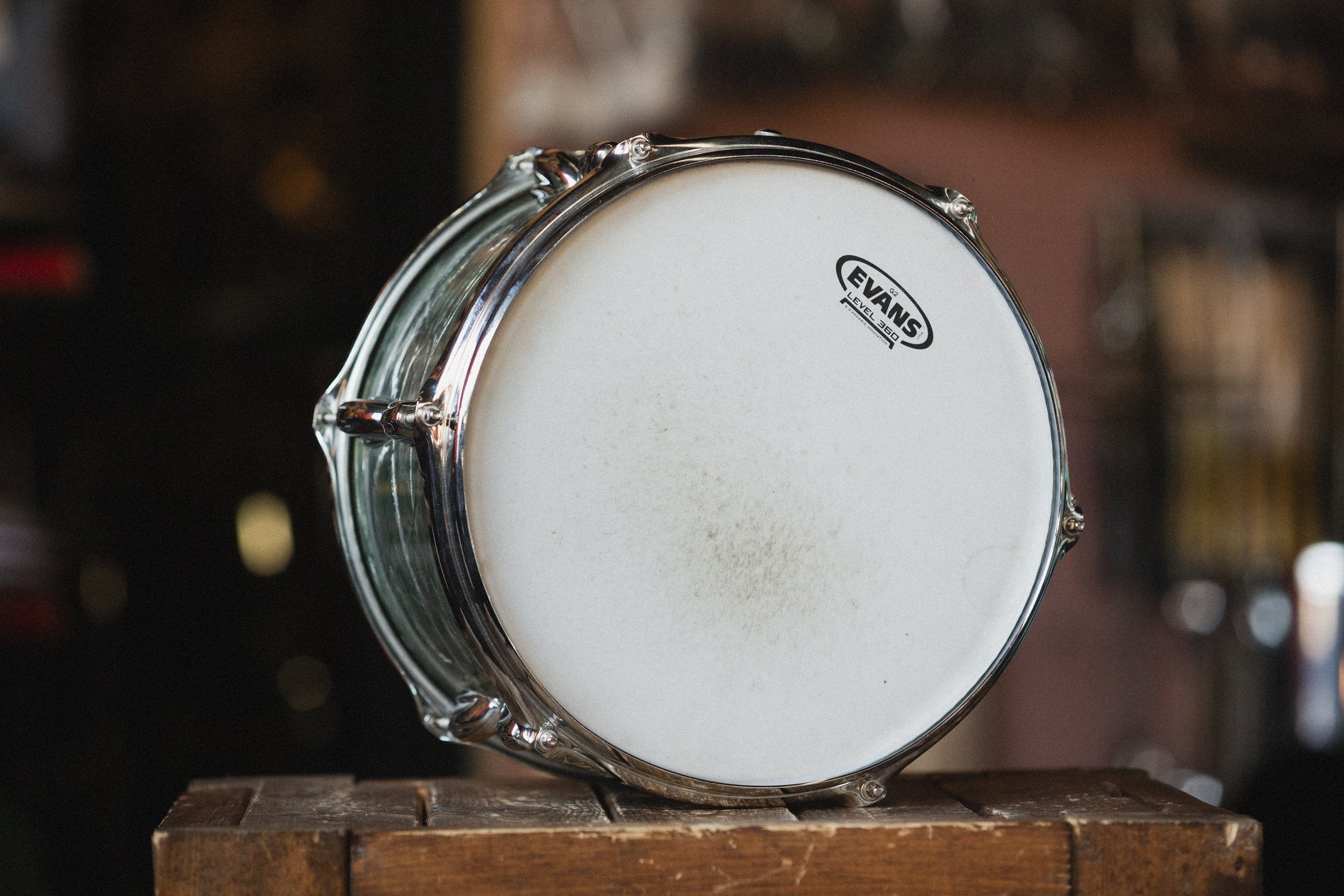 1960s Slingerland Rack Tom in Light Blue Pearl - 8x12