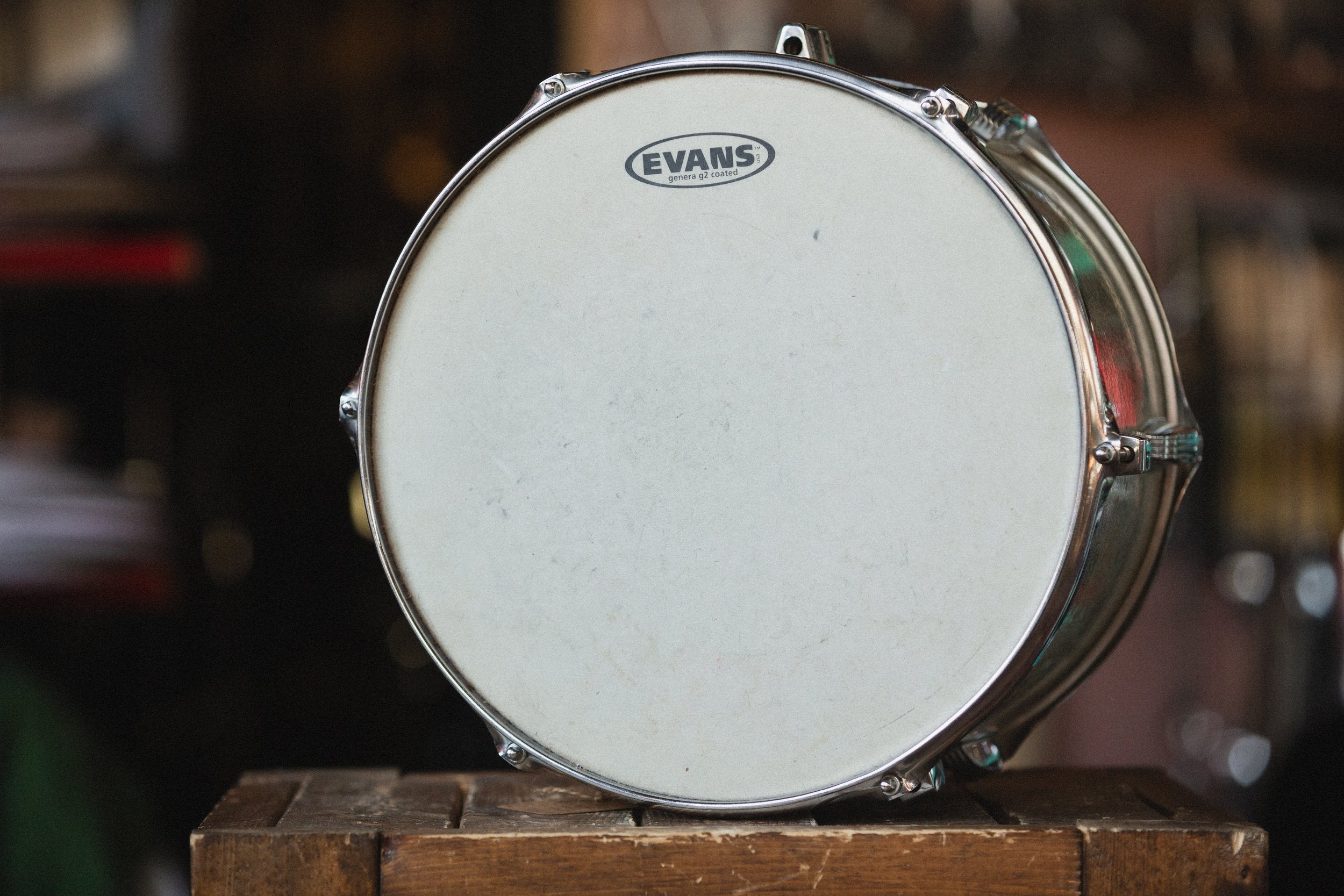 1970s Ludwig Left Side Rack Tom in Silver Sparkle - 10x14