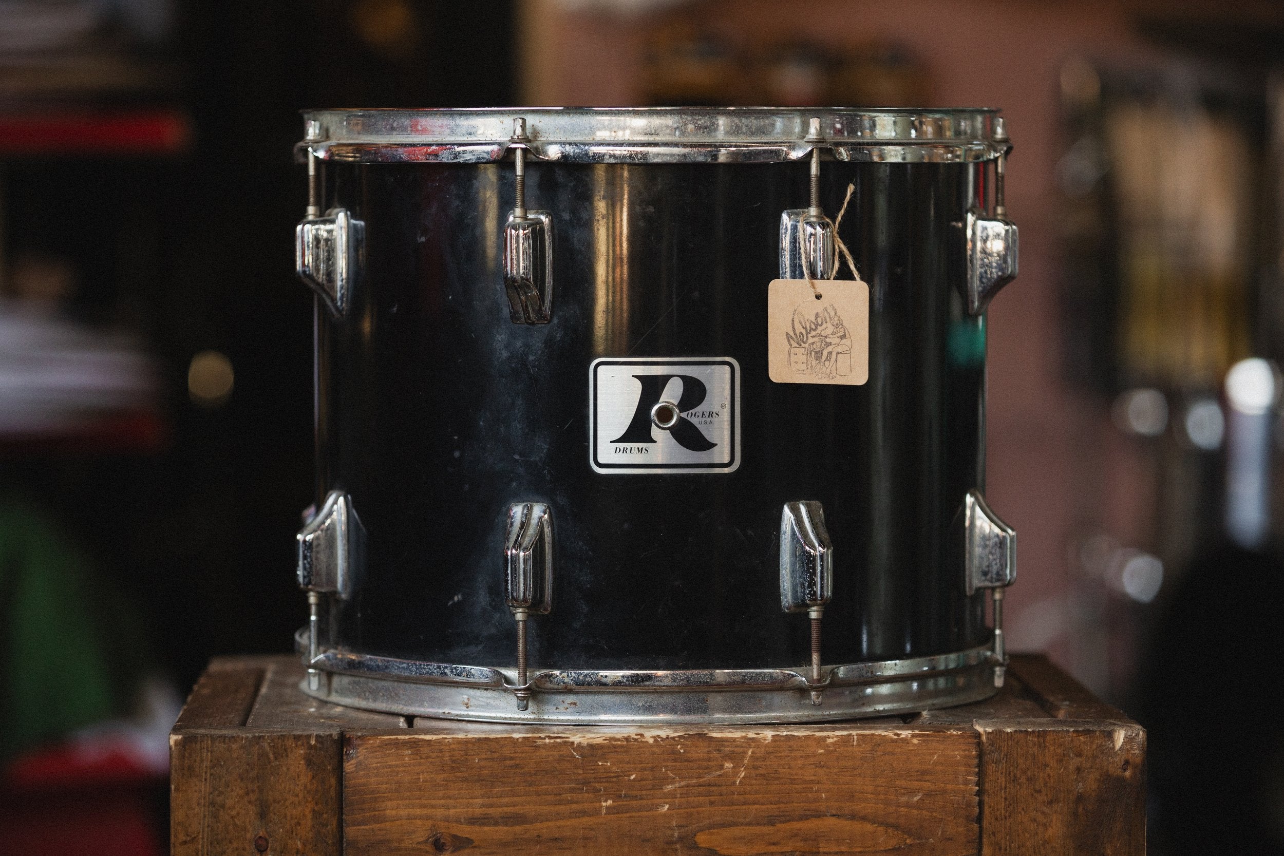 1970s Rogers Big R Tom in Glass Black - 12x15