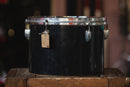 1970s Gretsch Concert Tom Re-Wrapped in Black Nitron - 9x13