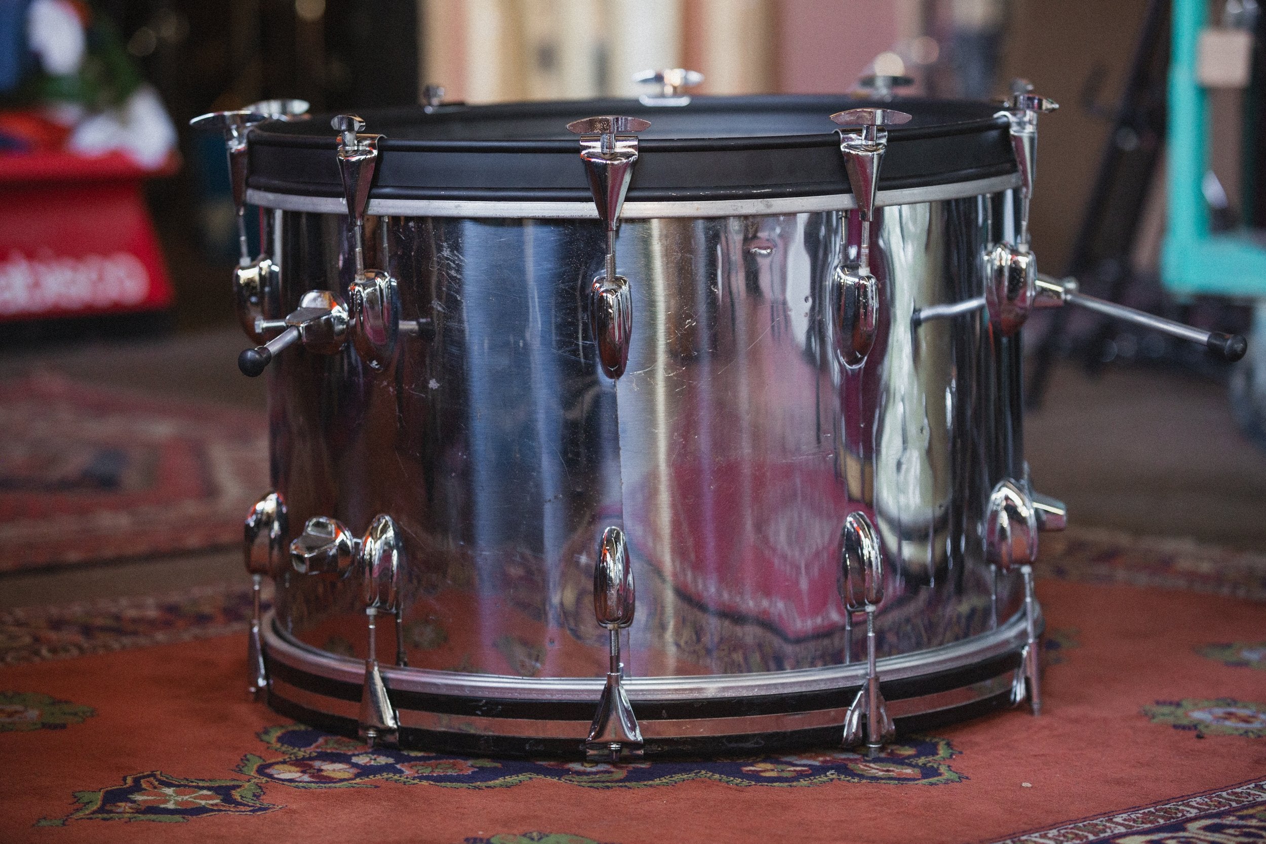 1970s Slingerland 3ply in Chrome - 14x22