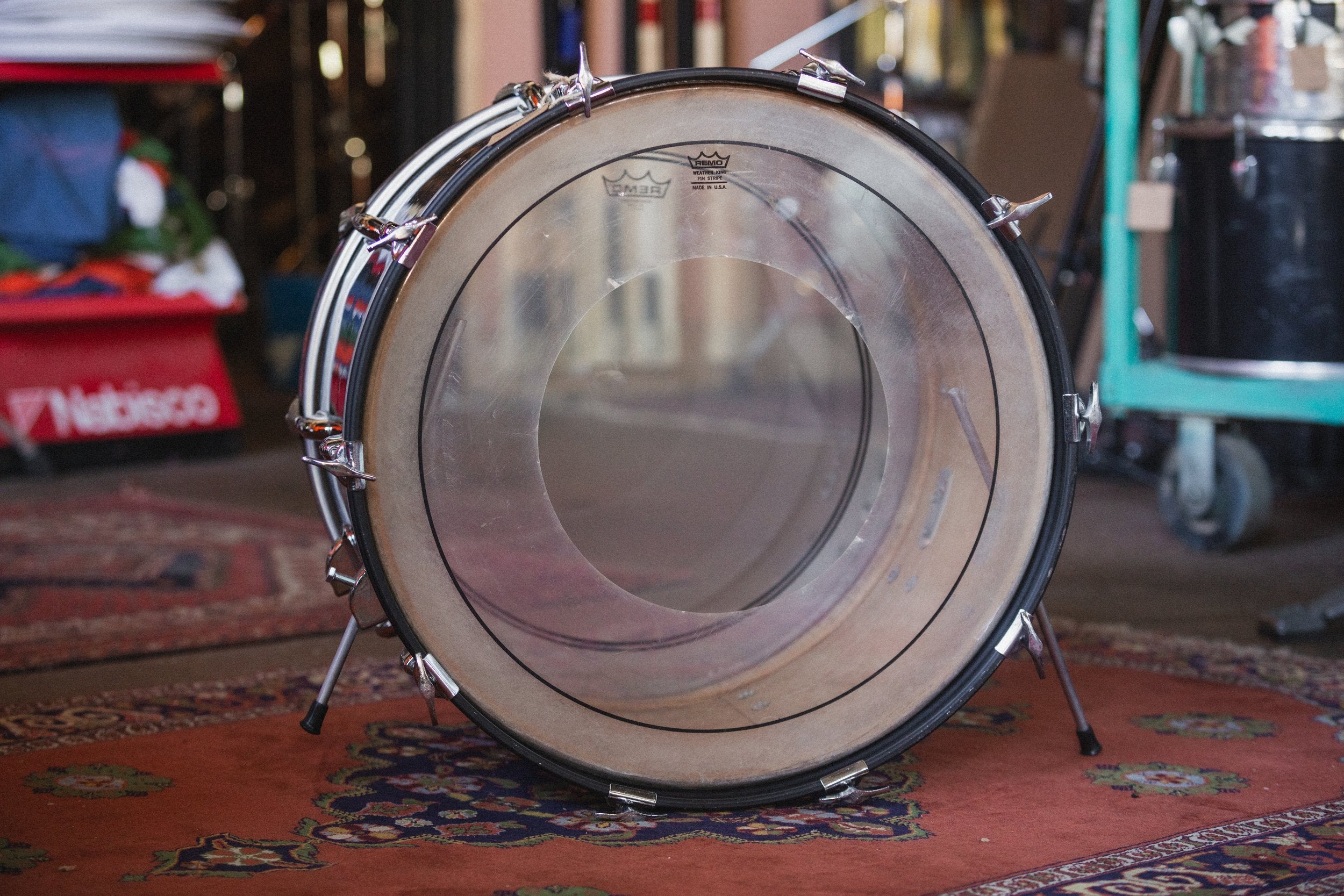 1970s Slingerland 3ply in Chrome - 14x22