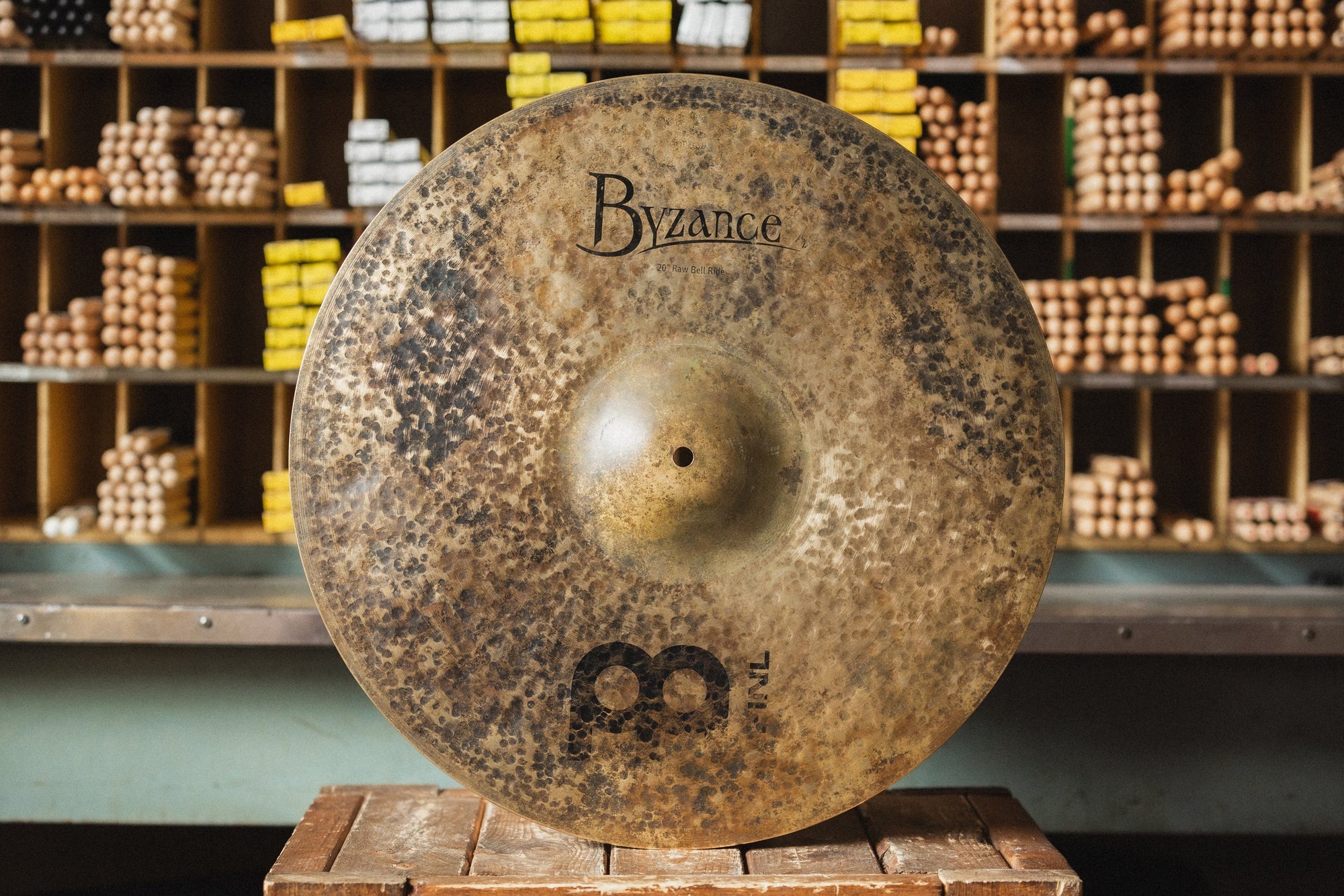 Used Meinl Byzance Raw Bell Ride - 20"