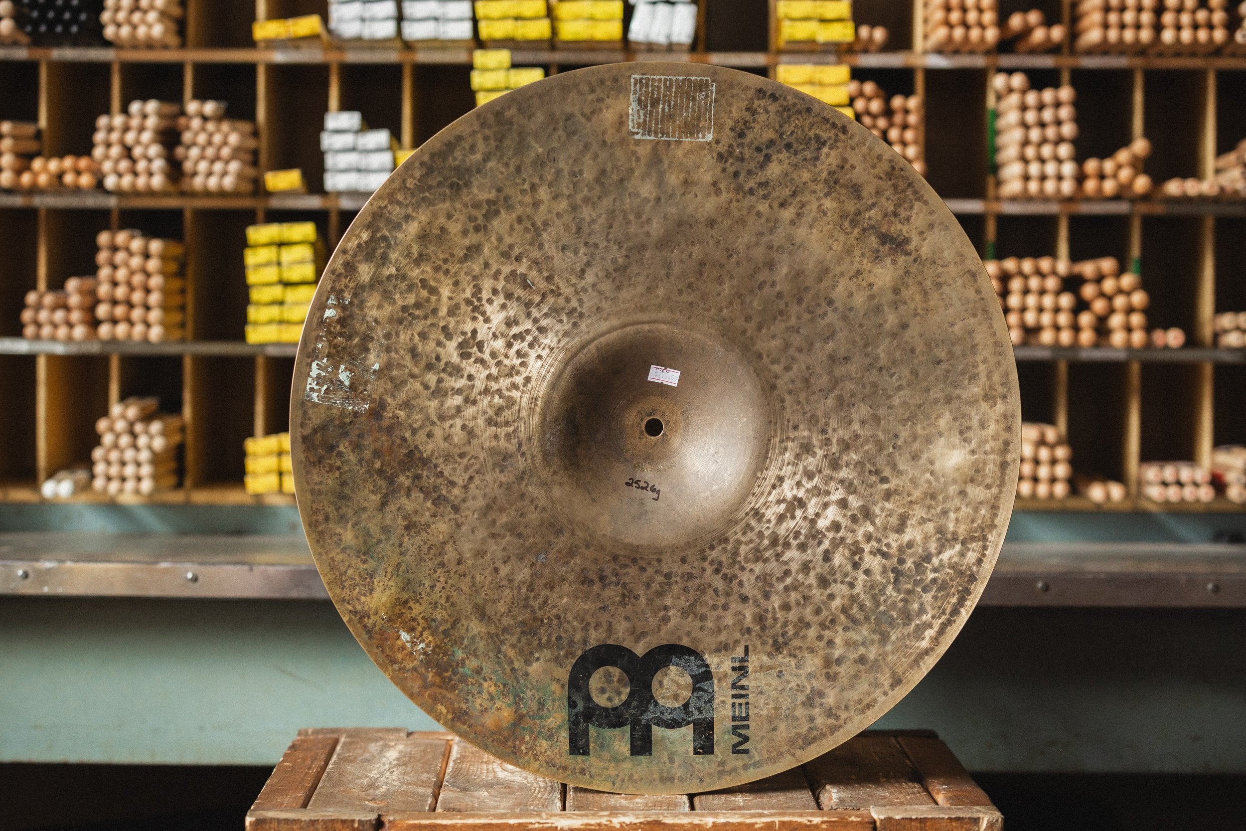 Used Meinl Byzance Raw Bell Ride - 20"