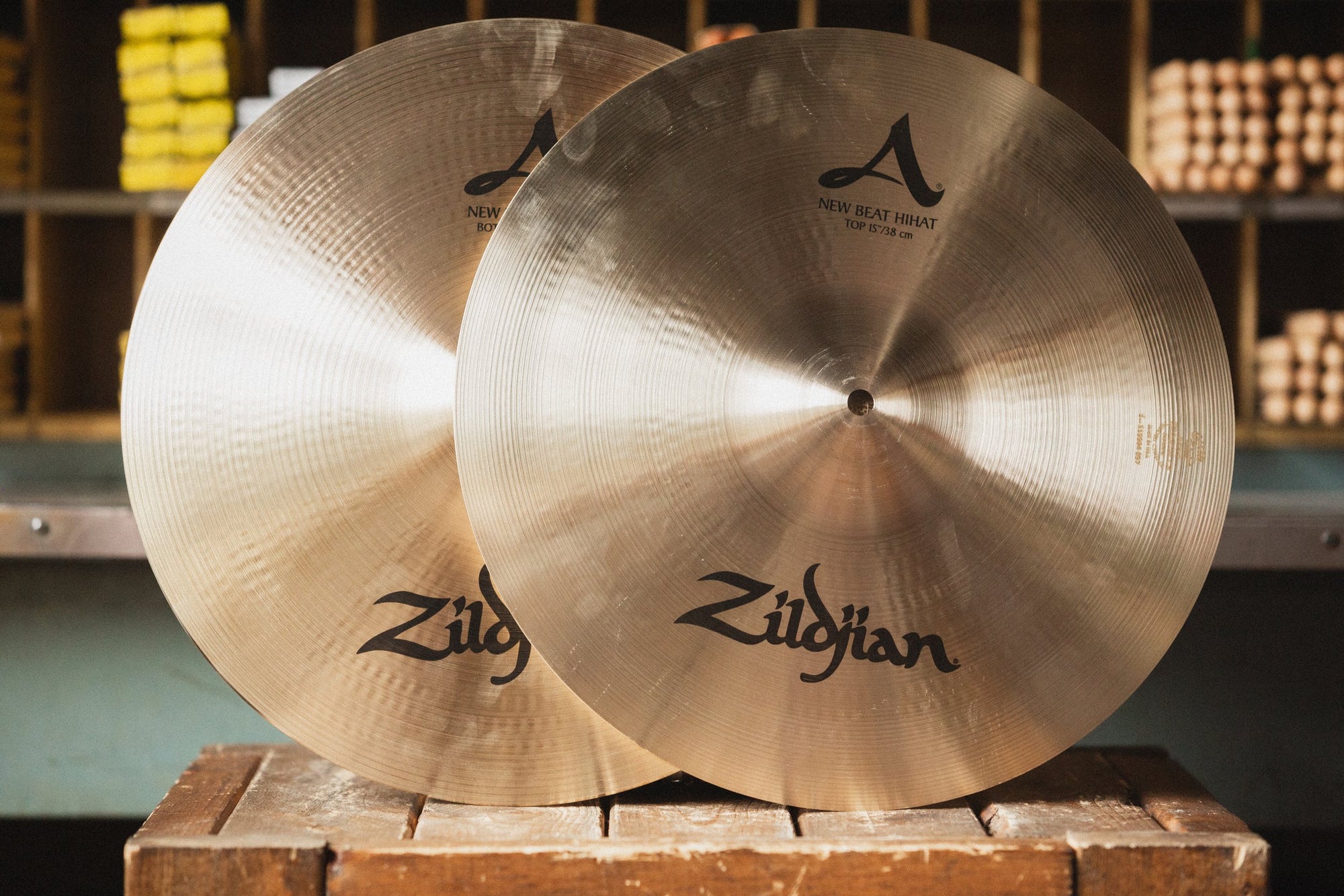 Zildjian A New Beat Hi-Hats - 15"