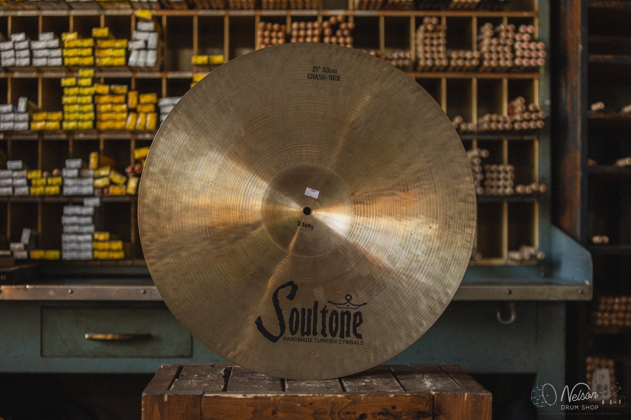 Used Soultone Custom Series Crash/Ride - 21"