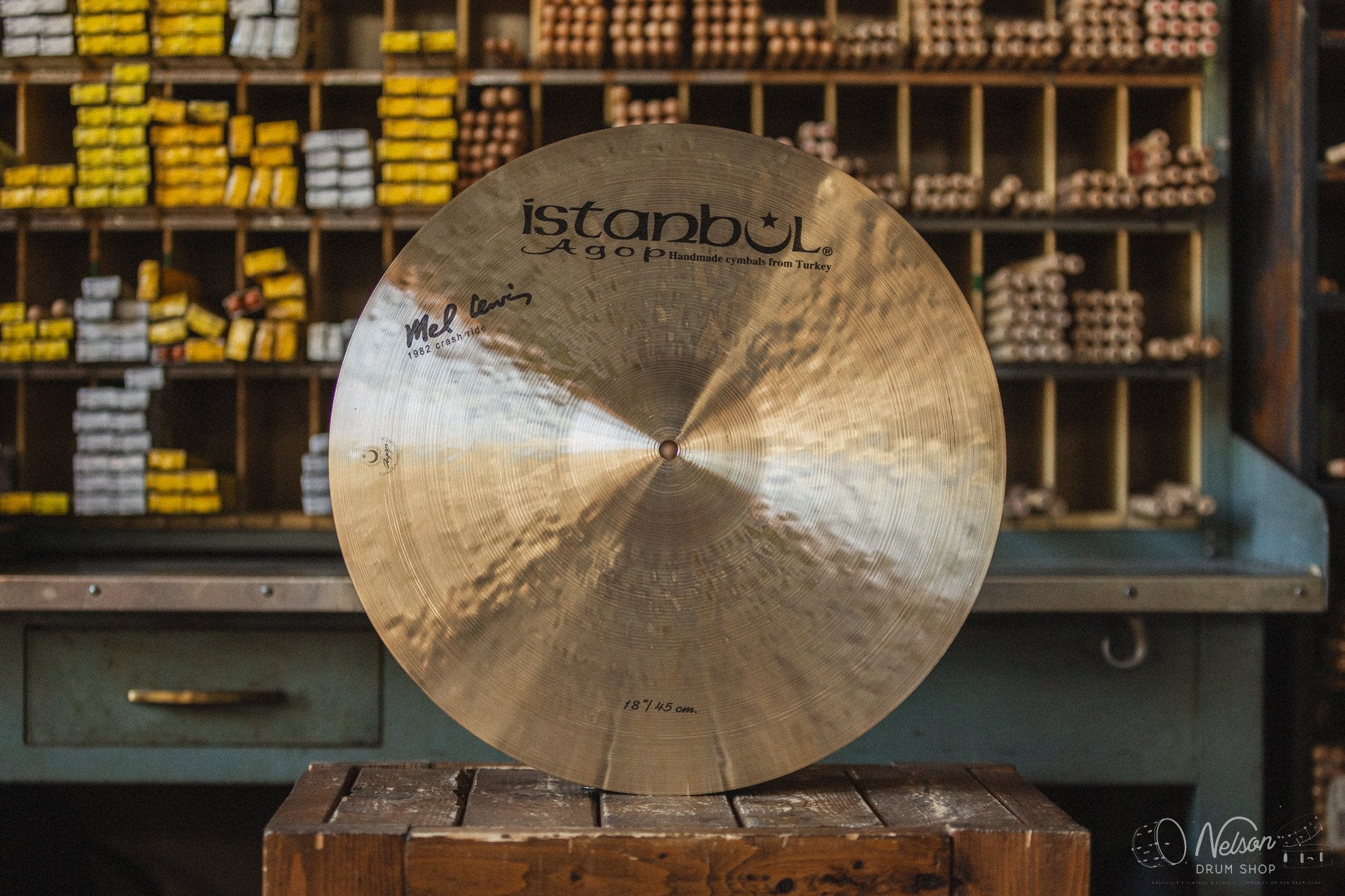 Istanbul Agop Mel Lewis Crash/Ride - 18"