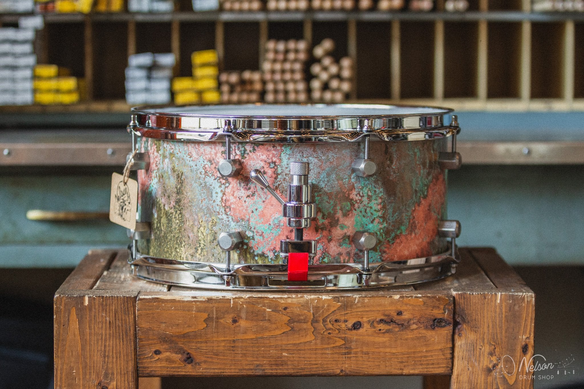 Honest Abe 2.4mm Patina'd Brass - 6.5x14