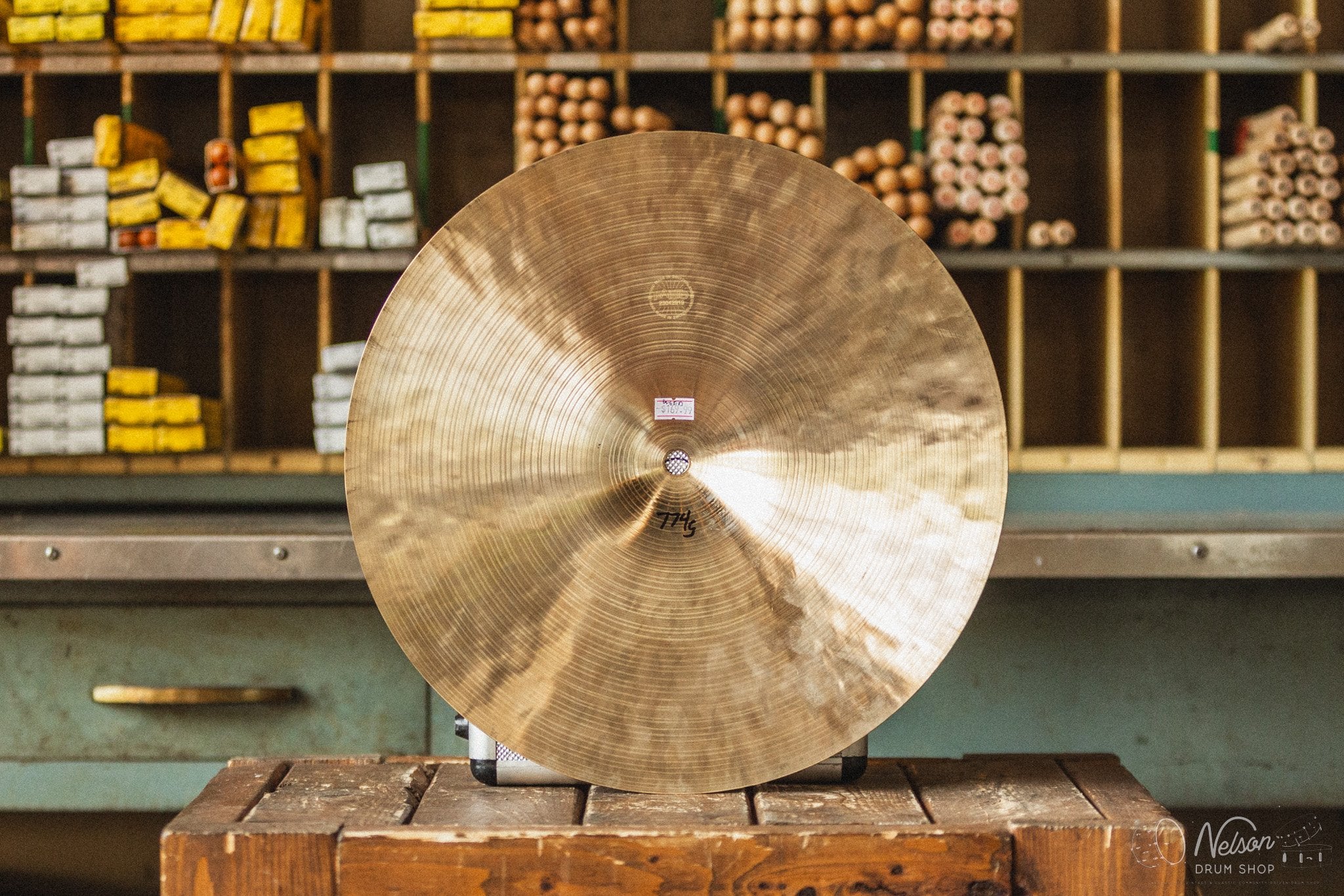 Used Paiste Masters Dark Hi Hat Top - 14"