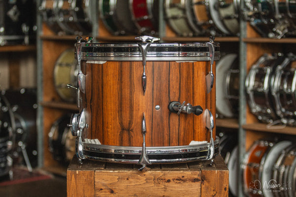 1972 Sonor "Teardrop" Bass Drum in Rosewood - 12x18