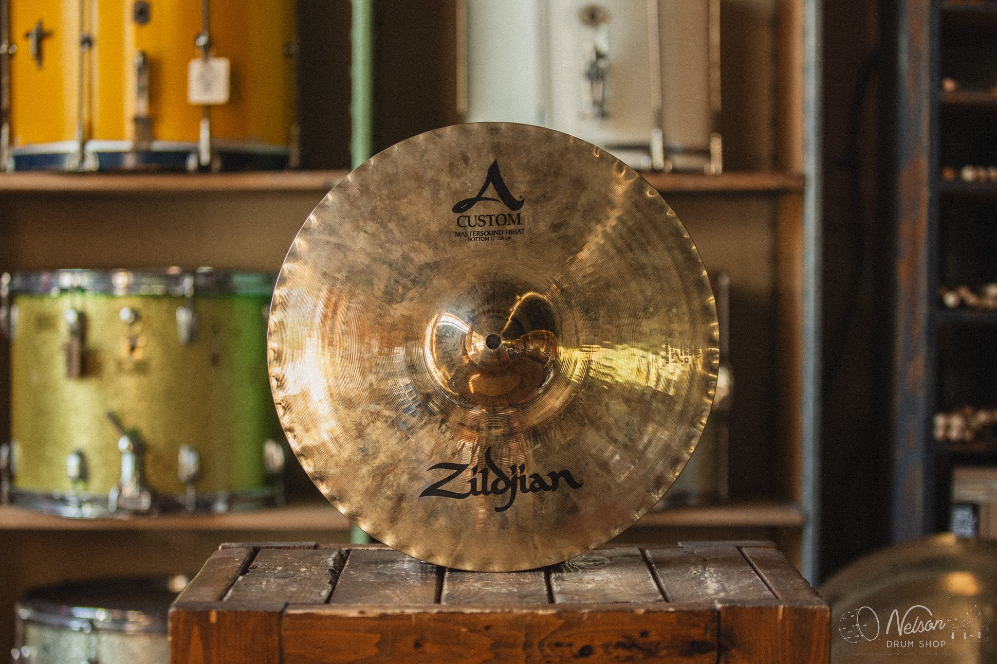 Used Zildjian A Custom Bottom Hi Hat - 15"