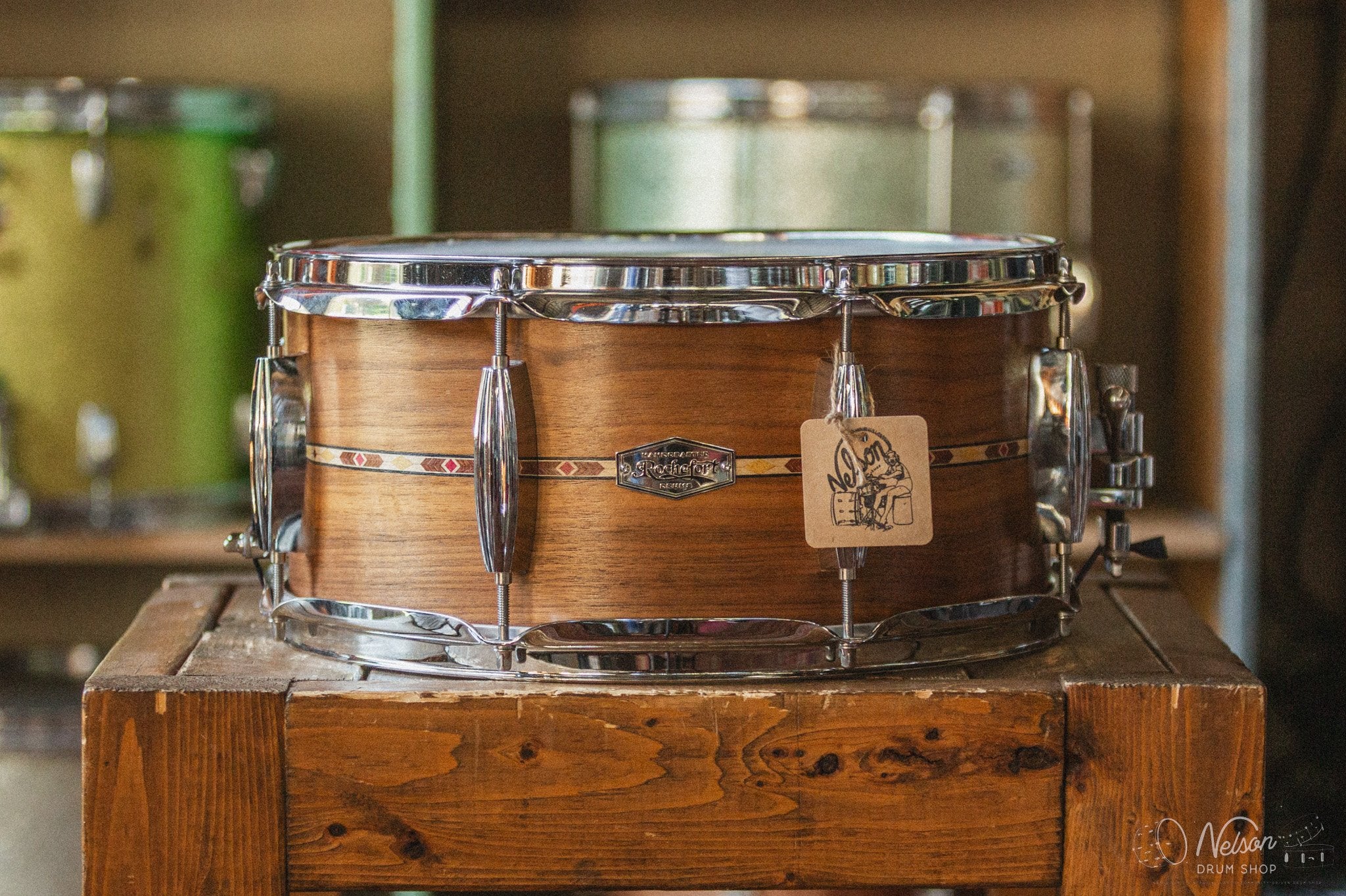 Used Rochefort Walnut w/ Reinforcement Rings - 6.5x14