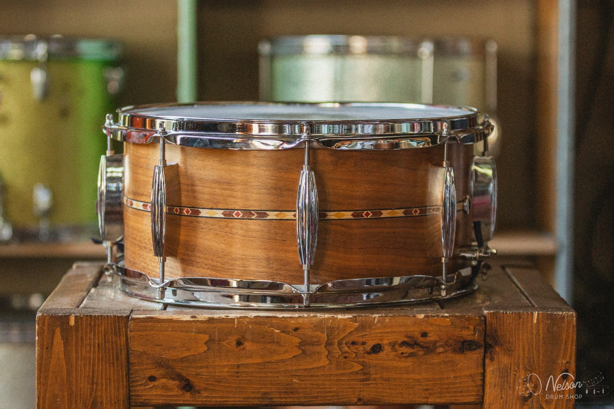 Used Rochefort Walnut w/ Reinforcement Rings - 6.5x14