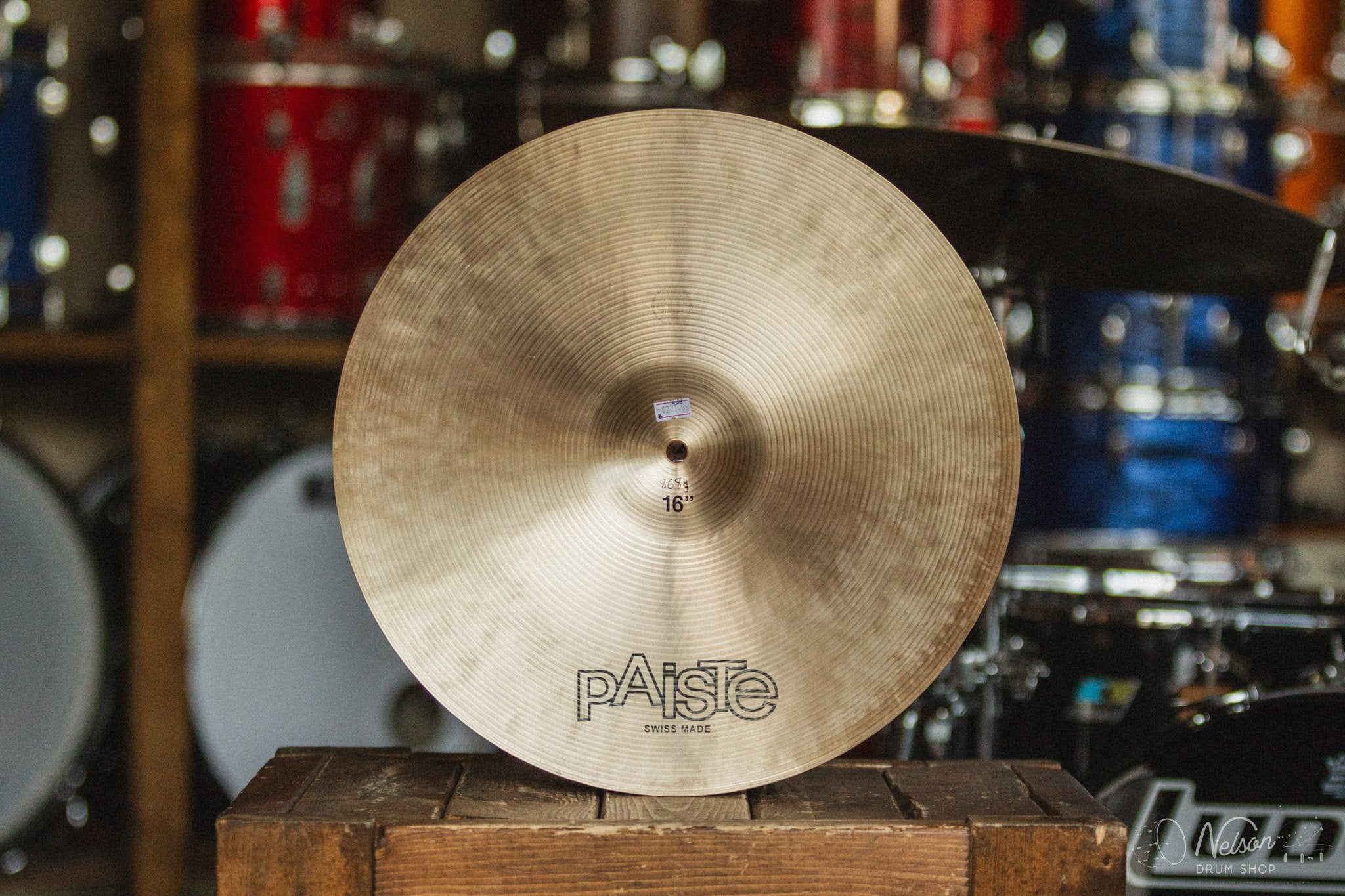 Used Paiste Formula 602 Paperthin Crash - 16"