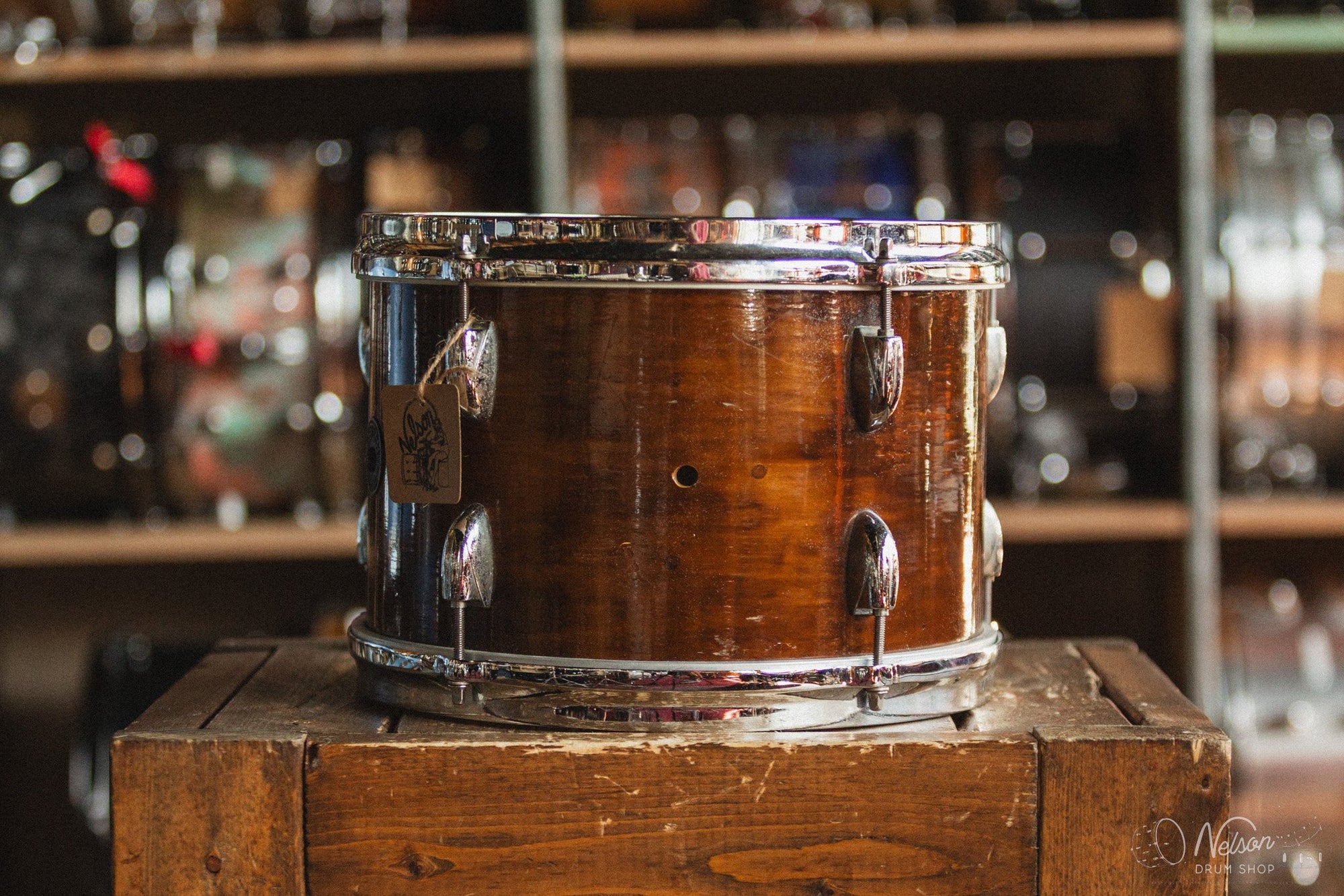 1960s Gretsch Rack Tom in Refinished Poly - 8x12